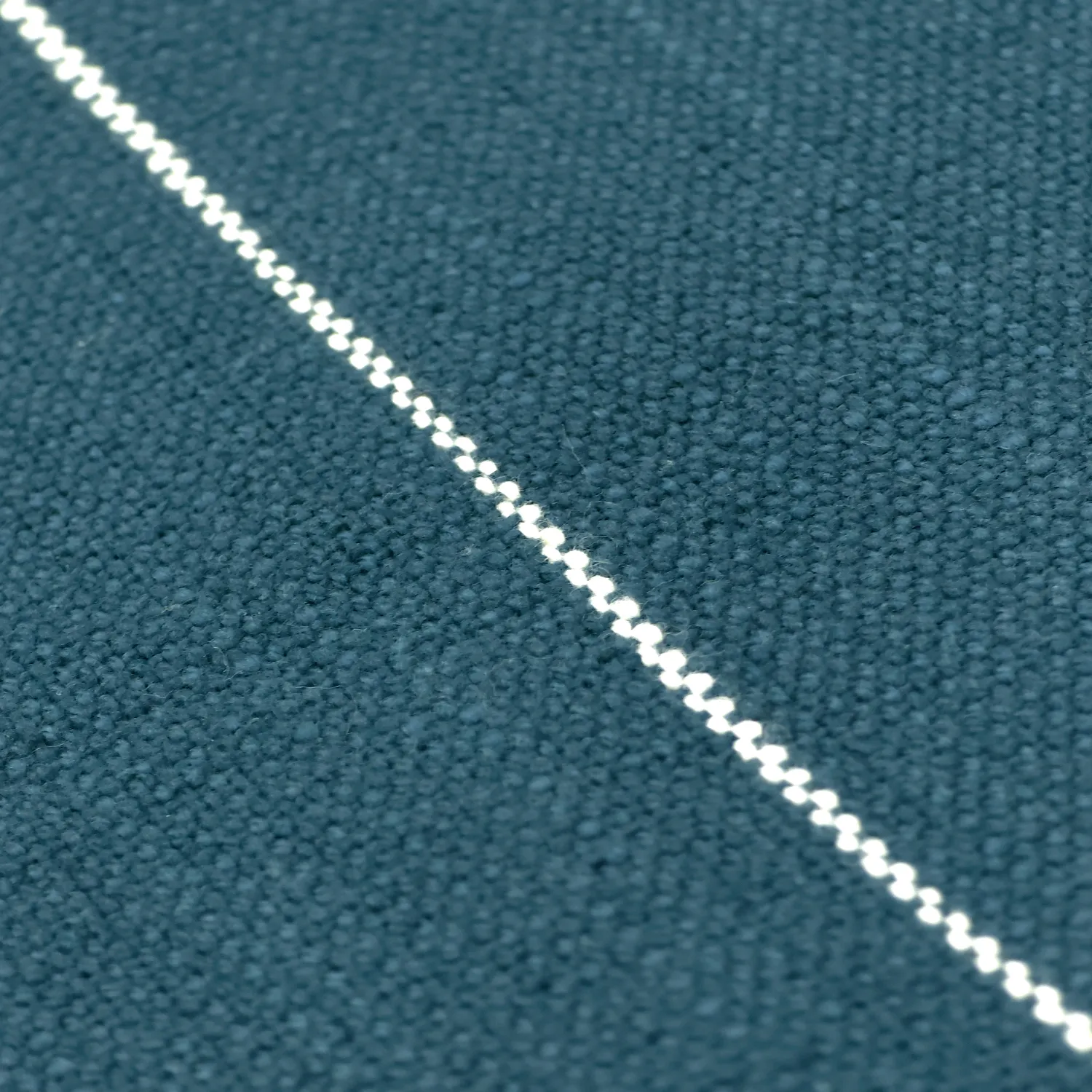 Mantas - Manta de algodão - Martina Stripe (azul/branco)