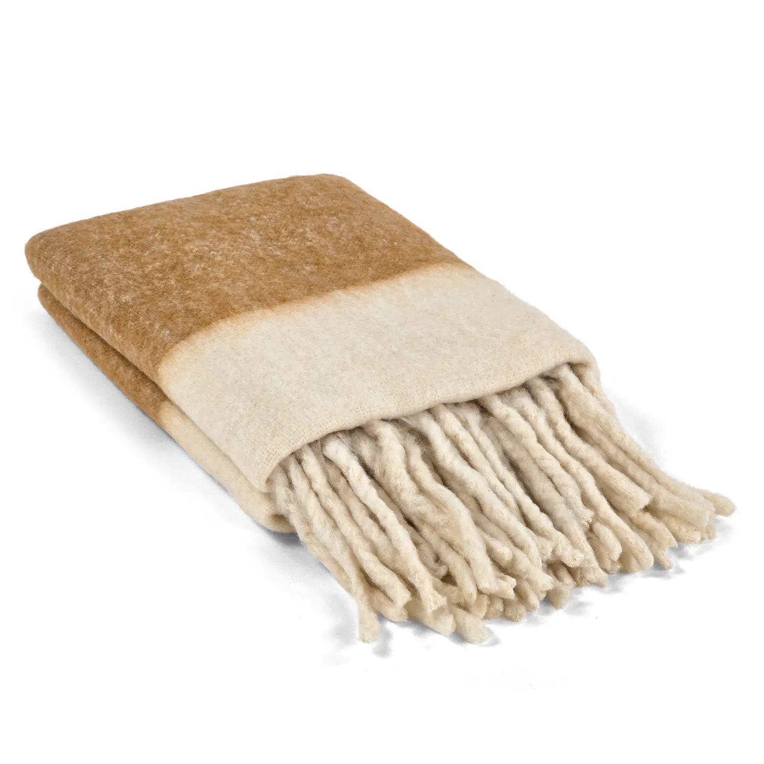 Manta em mistura de lã - Carrie (amarelo)