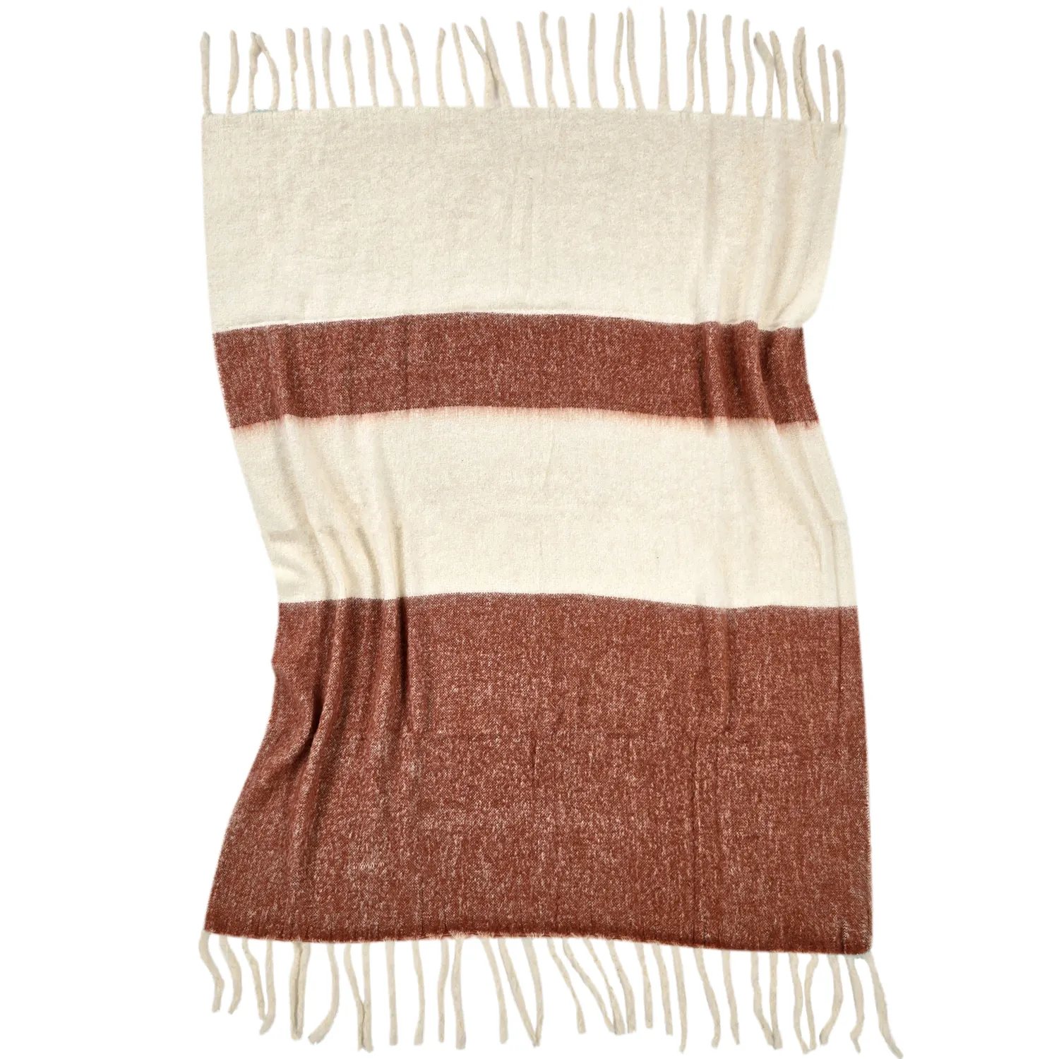 Manta em mistura de lã - Carrie (rosa)