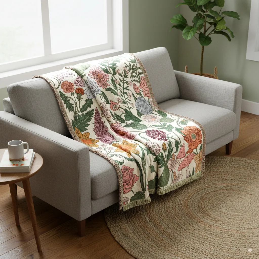 Cobertores - Fiori Tapestry Blanket (multi)