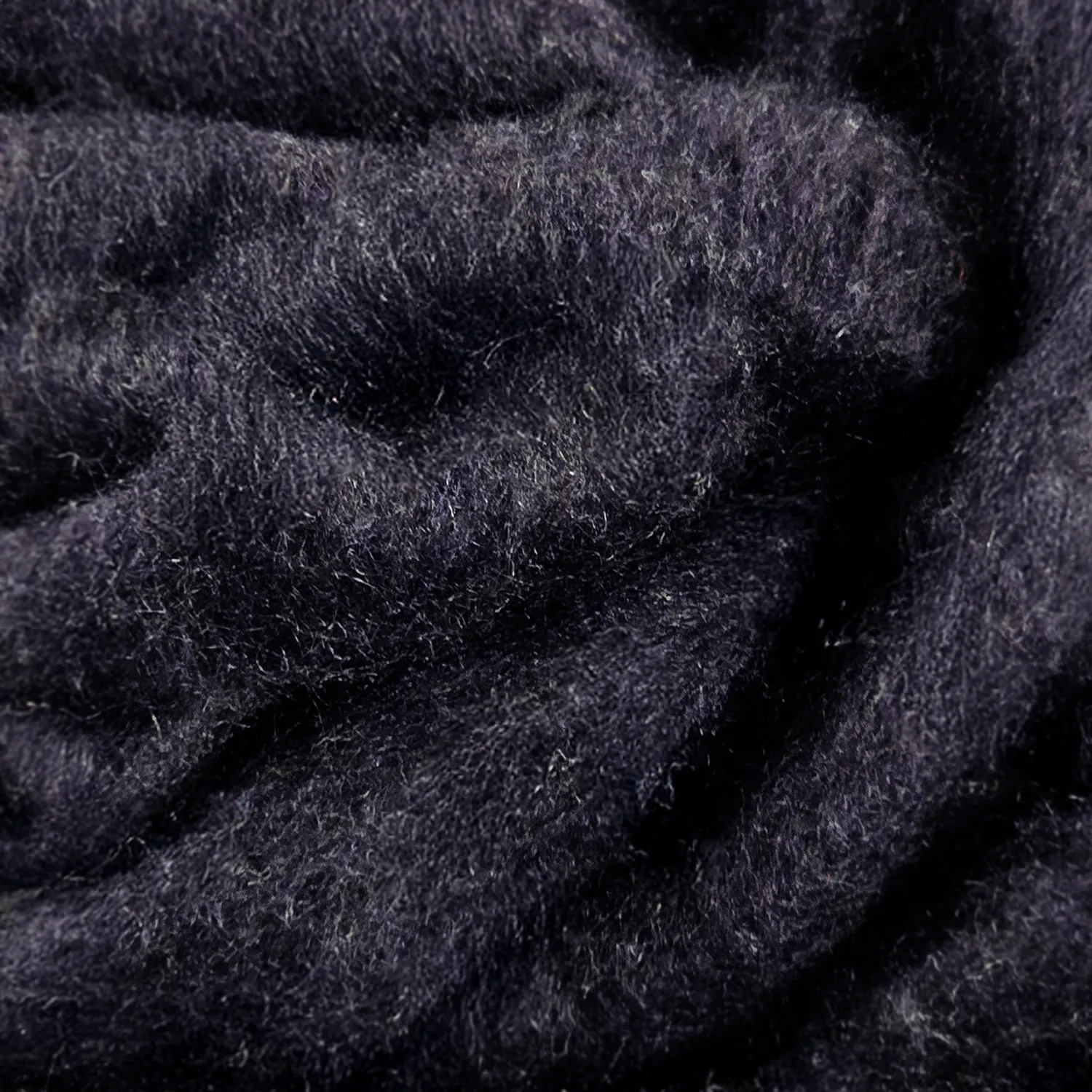 Manta em mistura de lã - Samantha (preto)