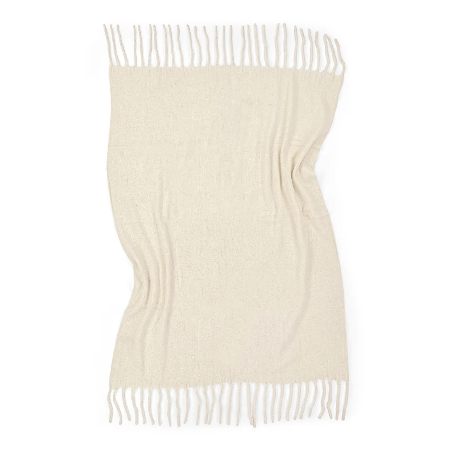Manta em mistura de lã - Samantha (offwhite)