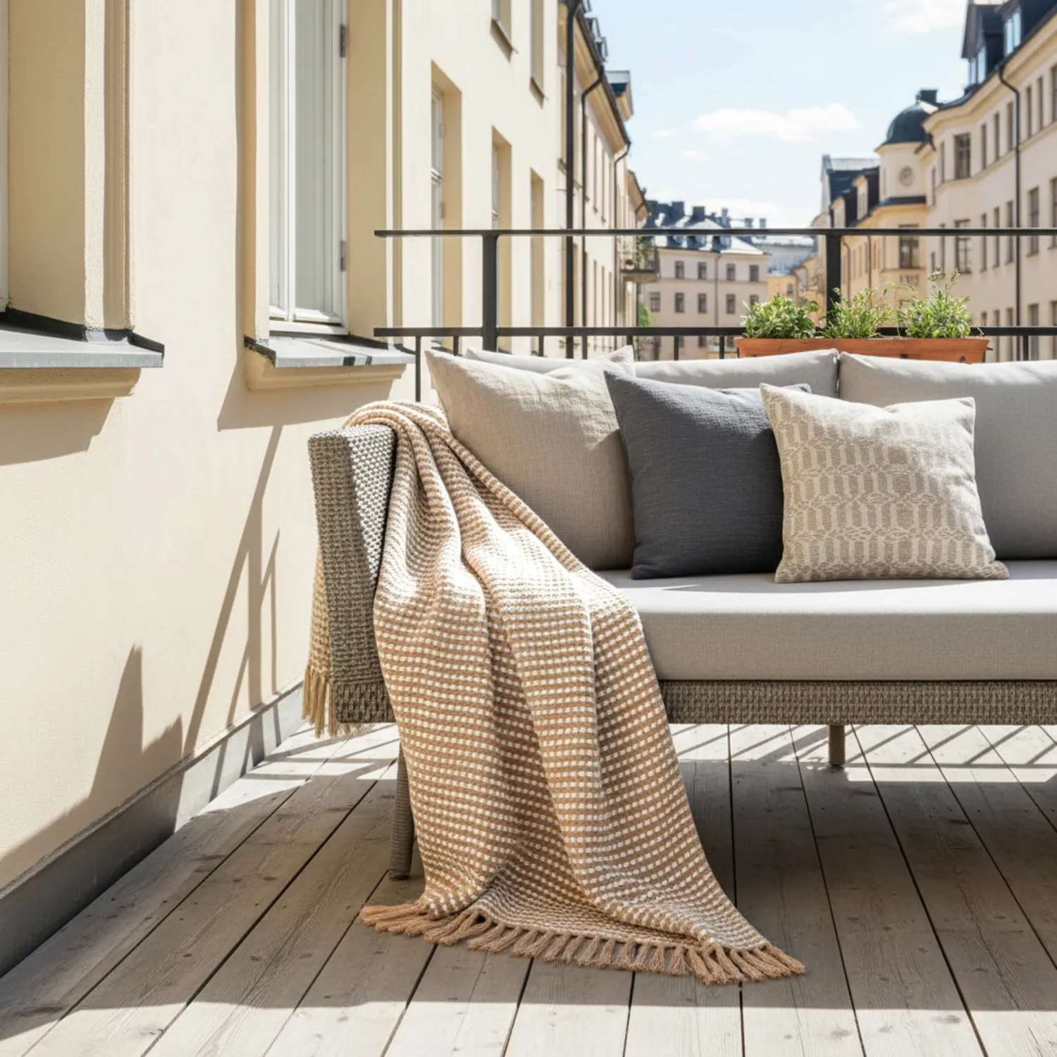 Cobertores - Quebec Blanket (bege)