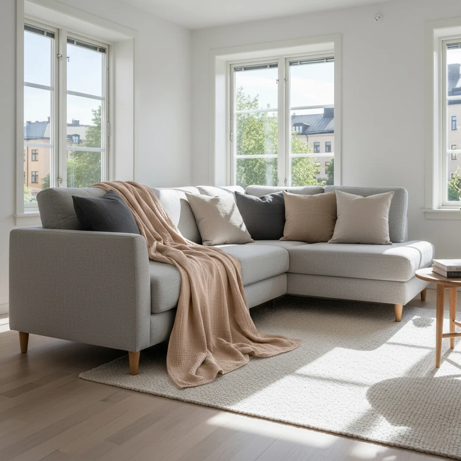 Cobertores - Vanja Throw (cinza)