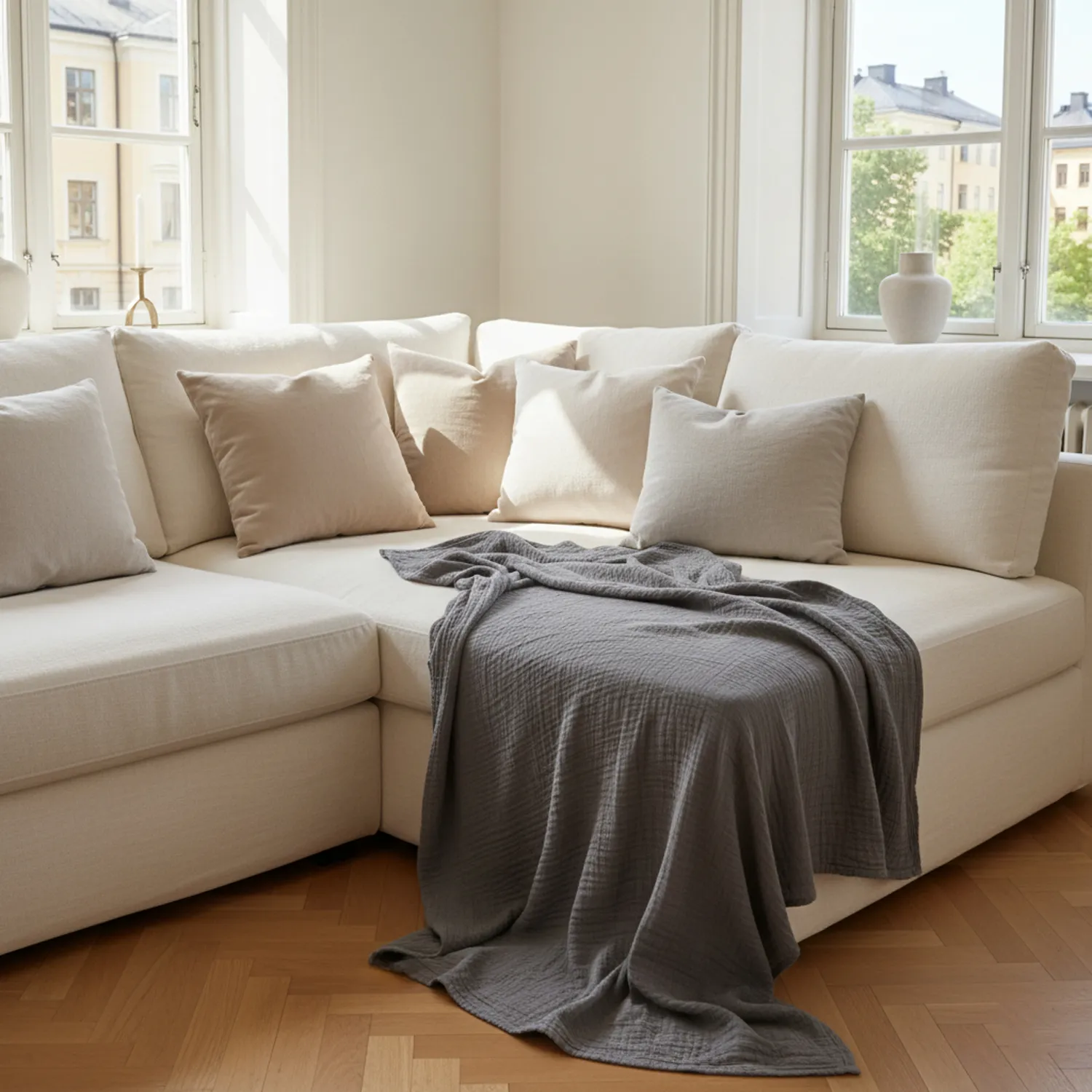 Cobertores - Vanja Throw (preto)