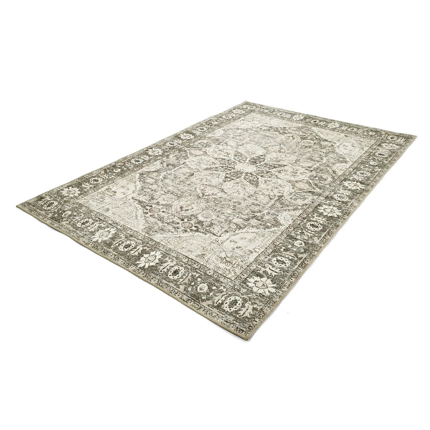 Tapete de tecelagem plana - Alvand (preto)