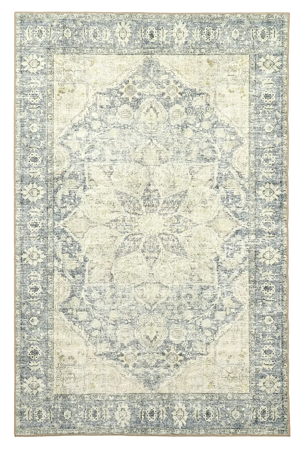 Tapete de tecelagem plana - Alvand (cinza)