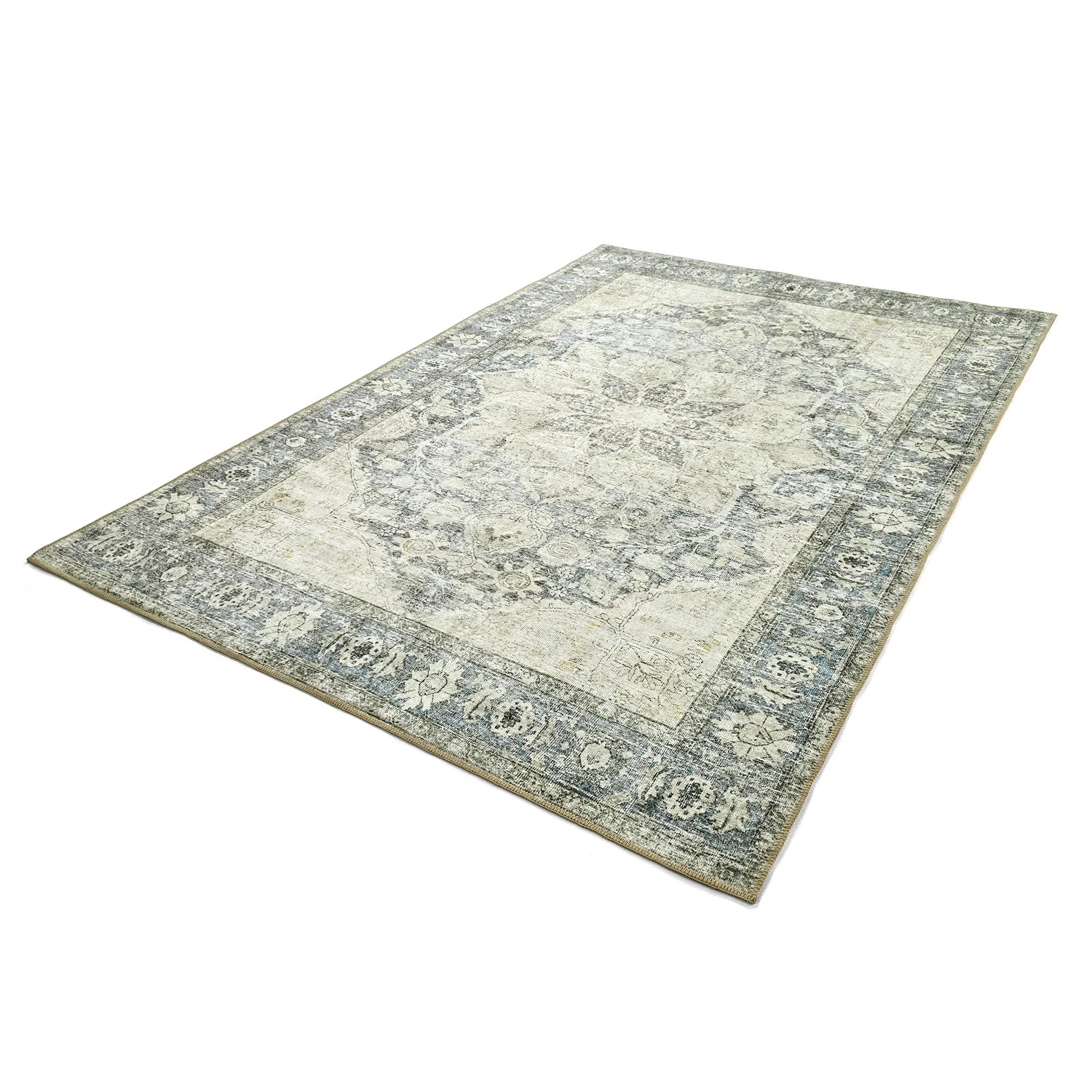 Tapete de tecelagem plana - Alvand (cinza)