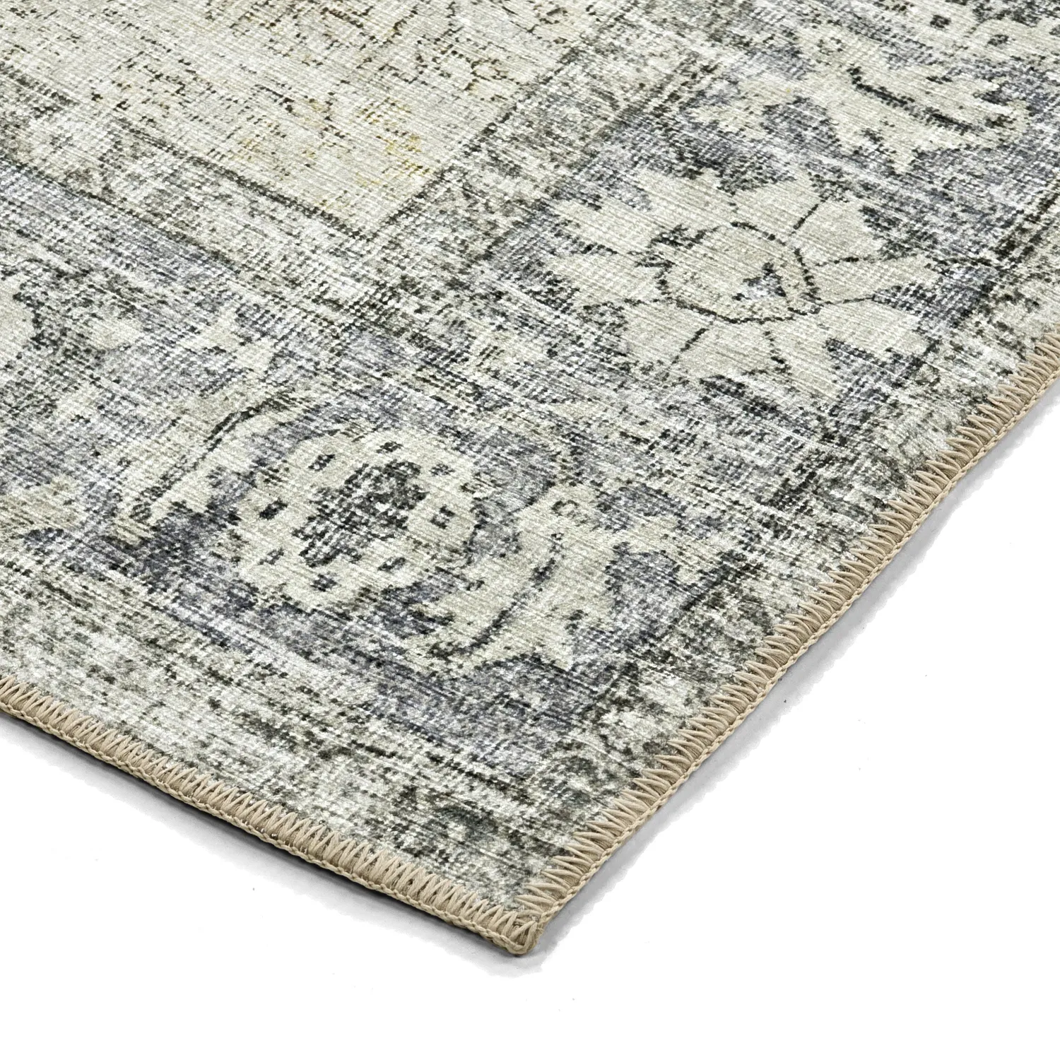 Tapete de tecelagem plana - Alvand (cinza)