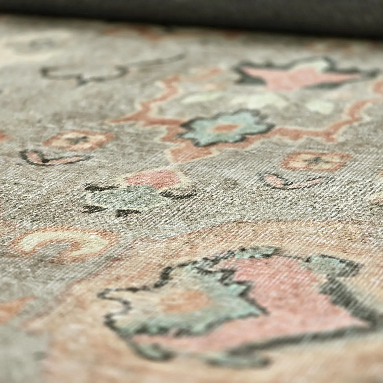 Tapete de tecelagem plana - Amena (azul)