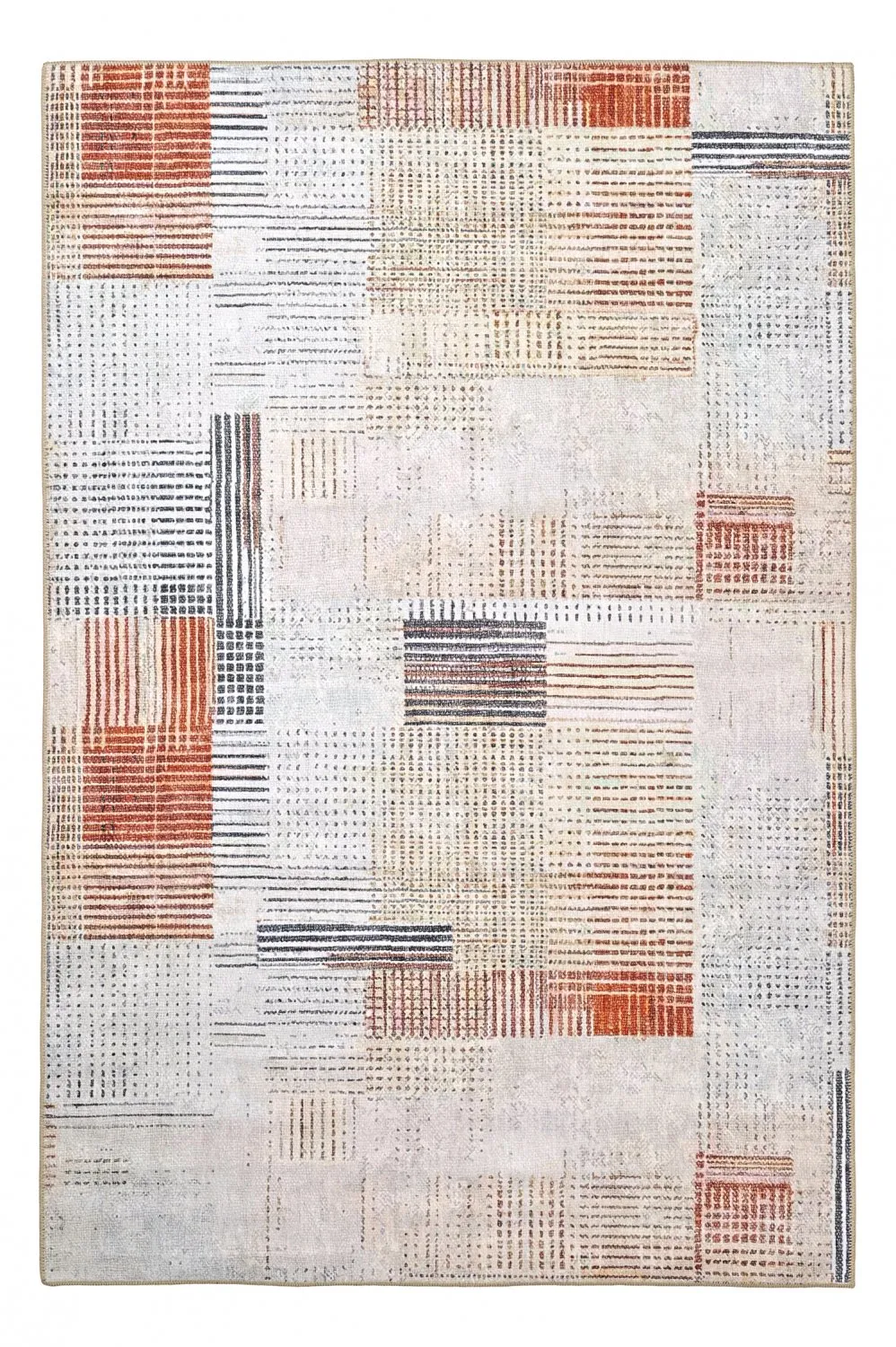 Tapete de tecelagem plana - Calla (vermelho)