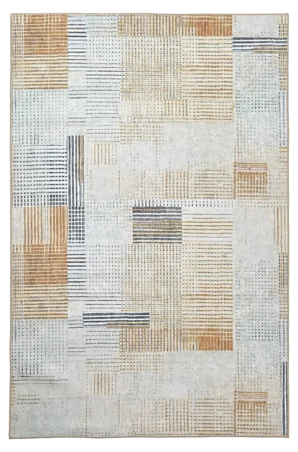 Tapete de tecelagem plana - Calla (amarelo)