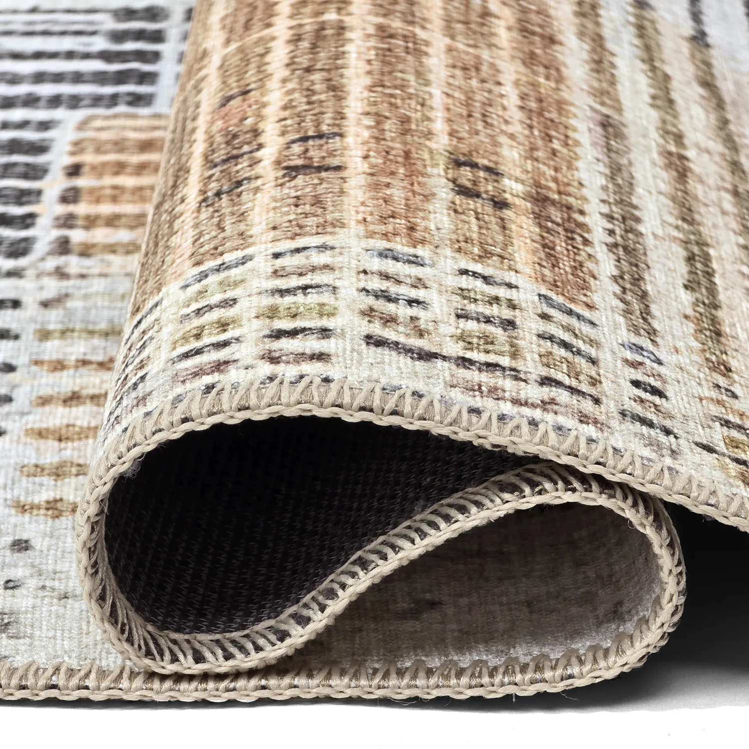 Tapete de tecelagem plana - Calla (amarelo)