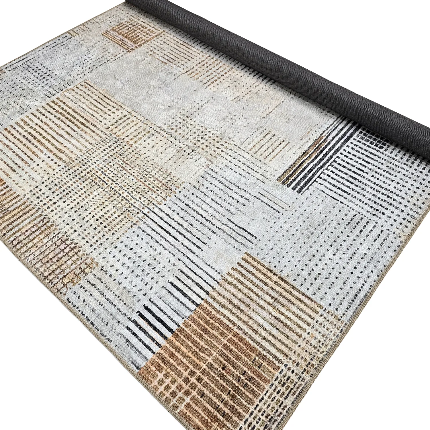 Tapete de tecelagem plana - Calla (amarelo)