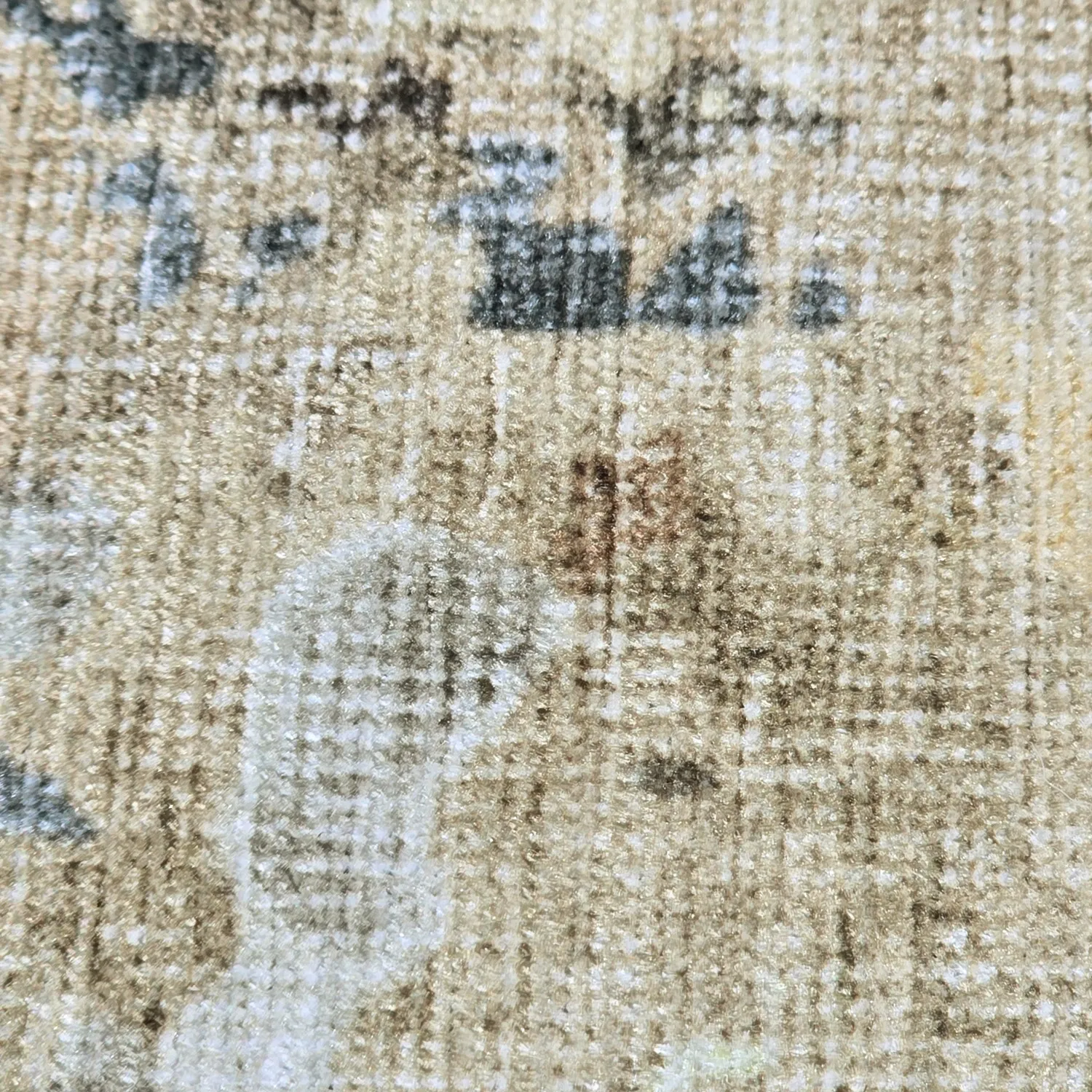 Tapete de tecelagem plana - Comino (bege/multi)