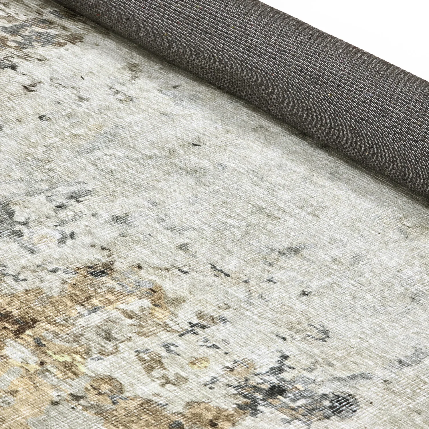 Tapete de tecelagem plana - Comino (bege/multi)