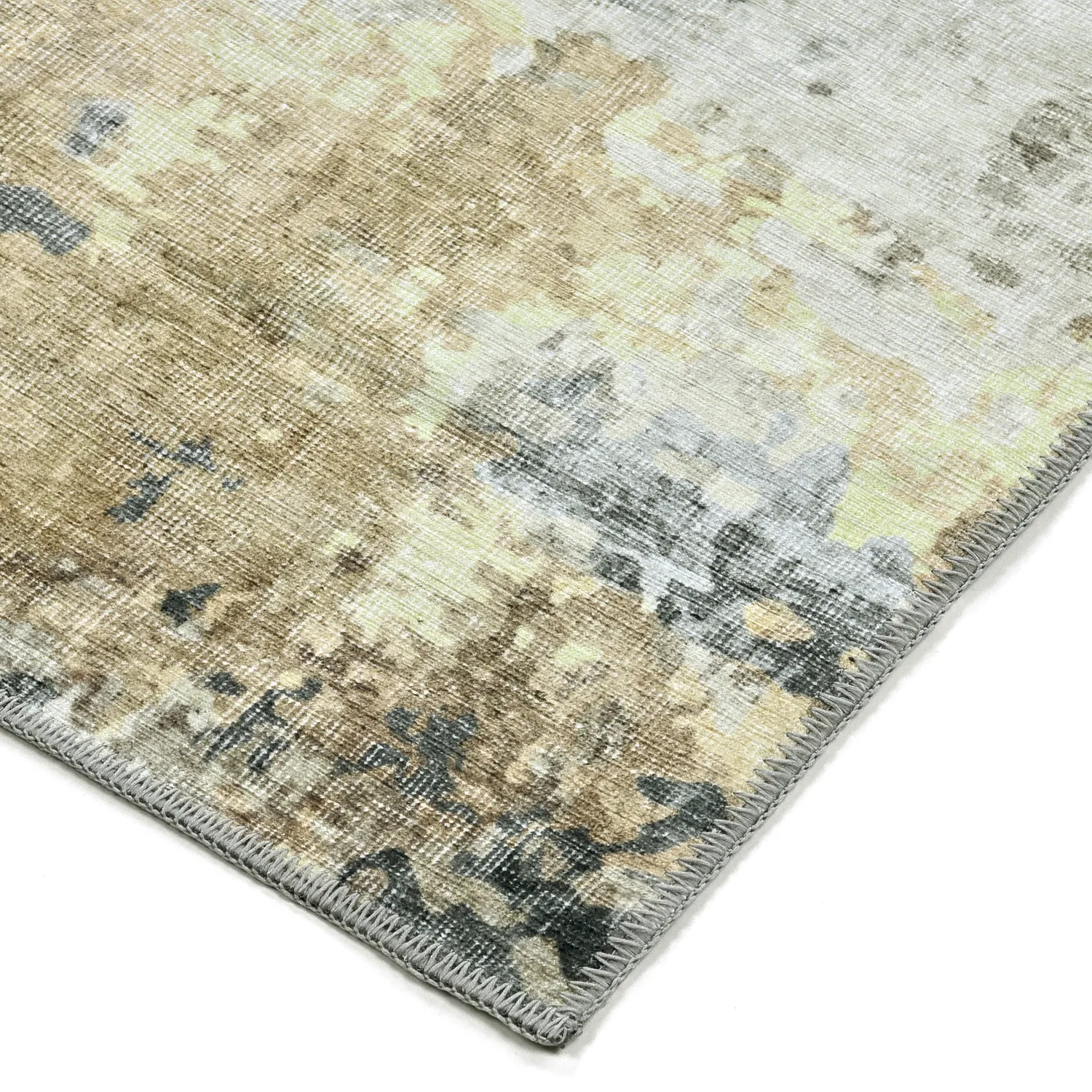 Tapete de tecelagem plana - Comino (cinza/multi)