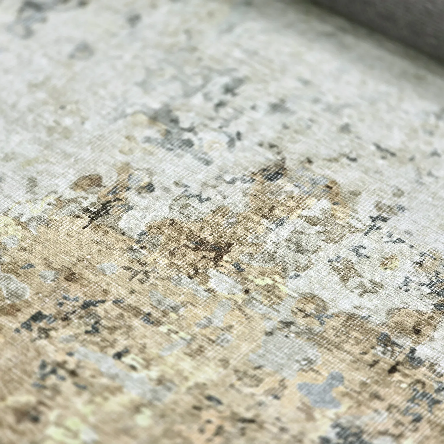 Tapete de tecelagem plana - Comino (cinza/multi)