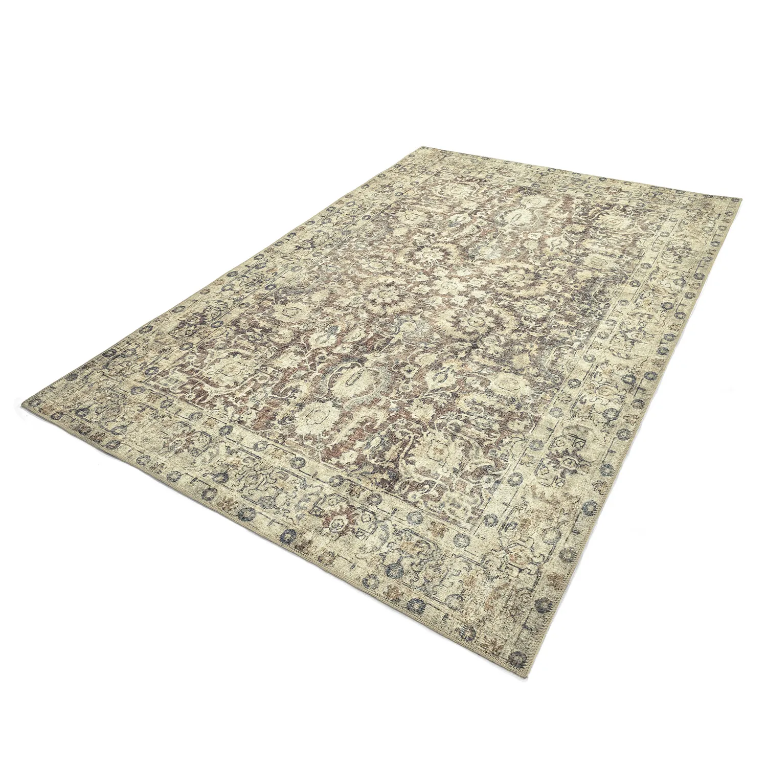 Tapete de tecelagem plana - Delvar (bege)