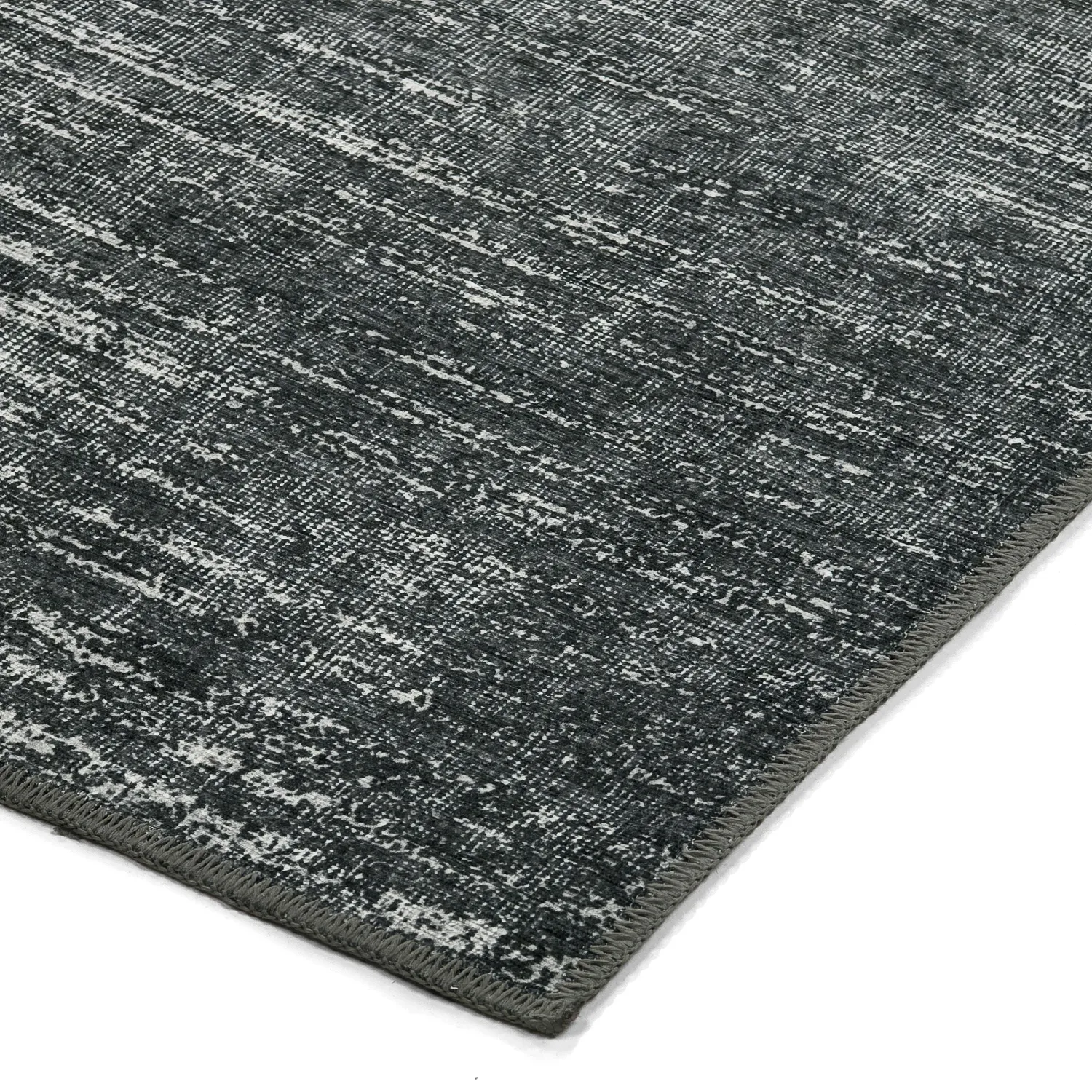 Tapete de tecelagem plana - Elarion (preto)