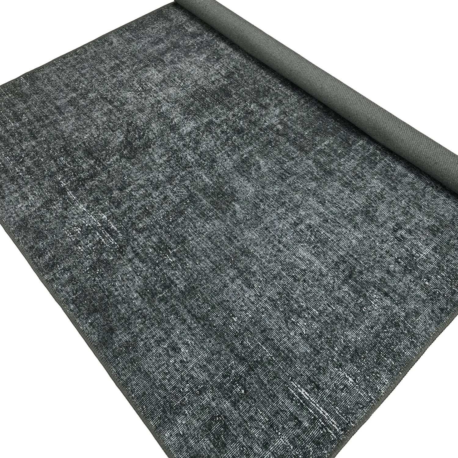 Tapete de tecelagem plana - Elarion (preto)