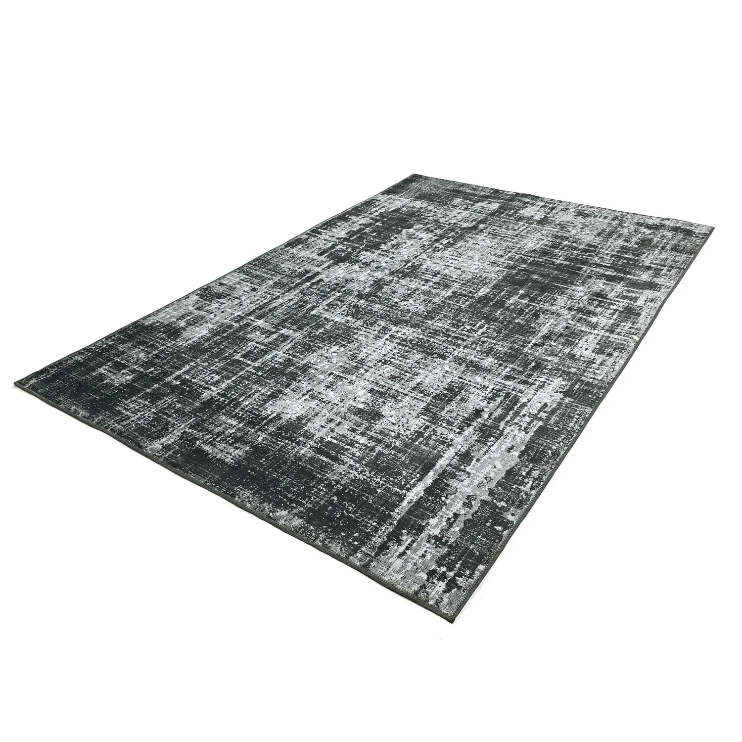 Tapete de tecelagem plana - Elira (preto)