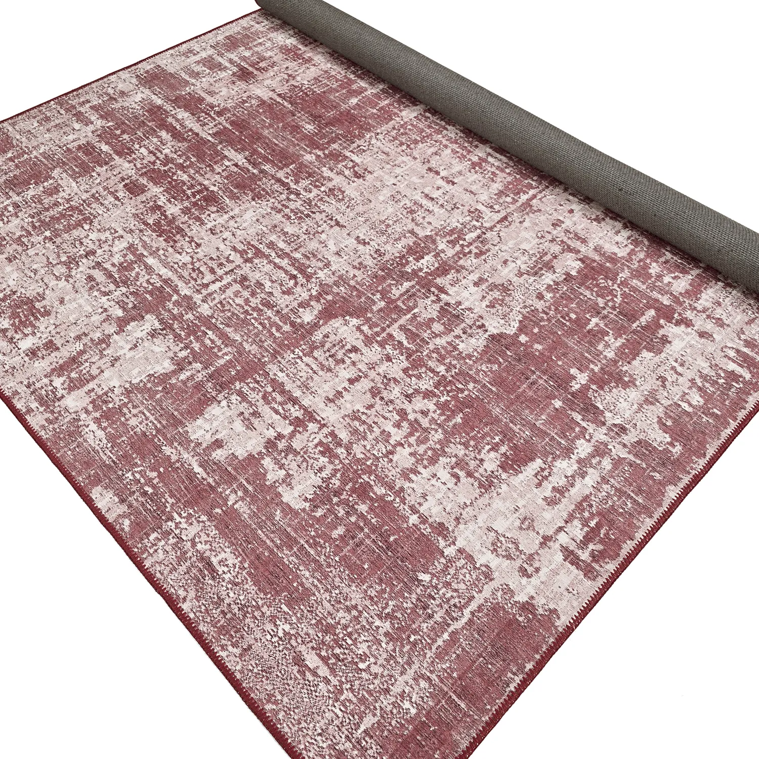 Tapete de tecelagem plana - Elira (vermelho)