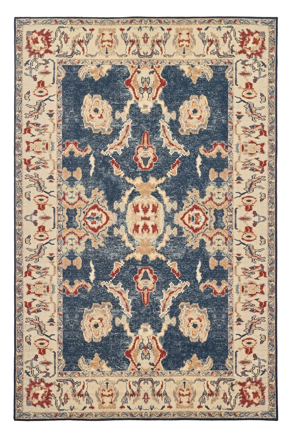 Tapete de tecelagem plana - Fadarin (azul)