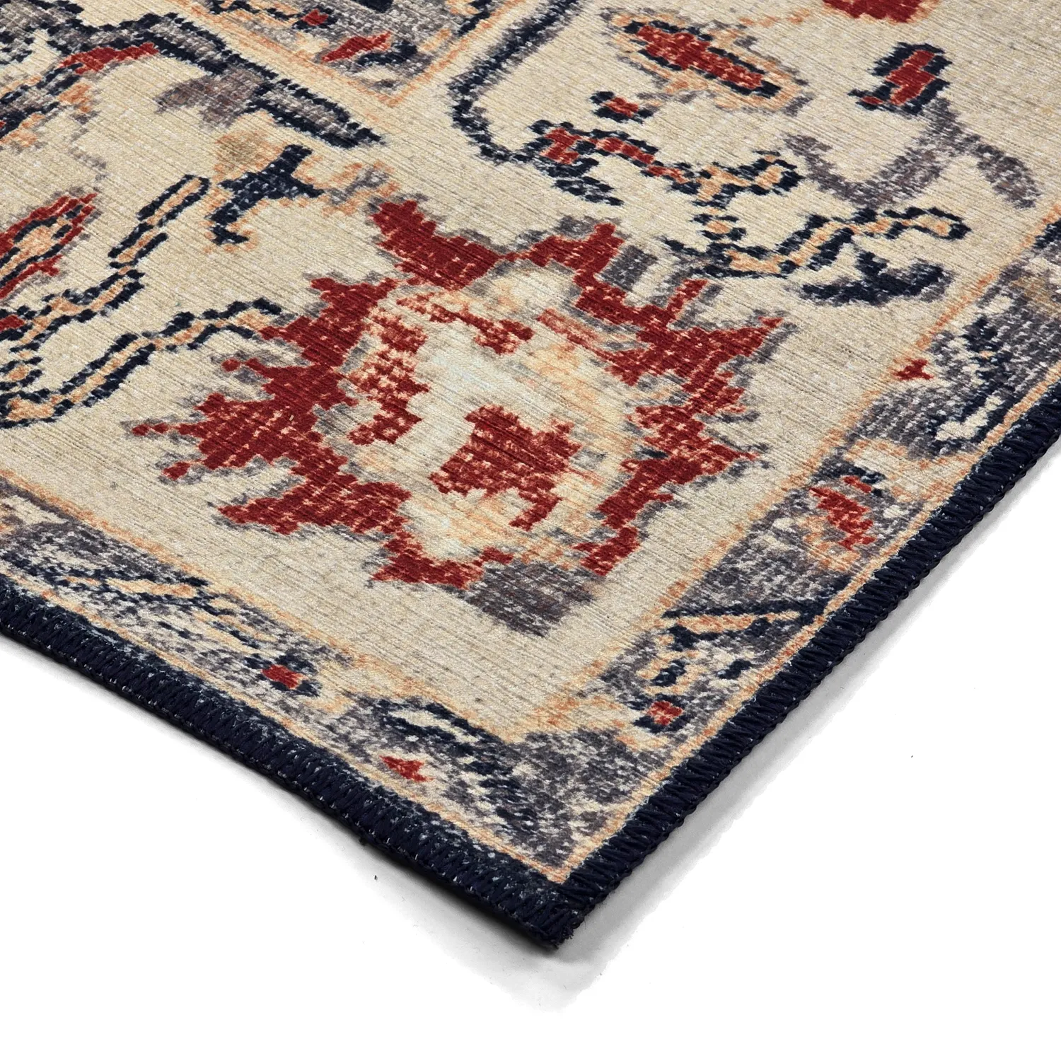 Tapete de tecelagem plana - Fadarin (azul)