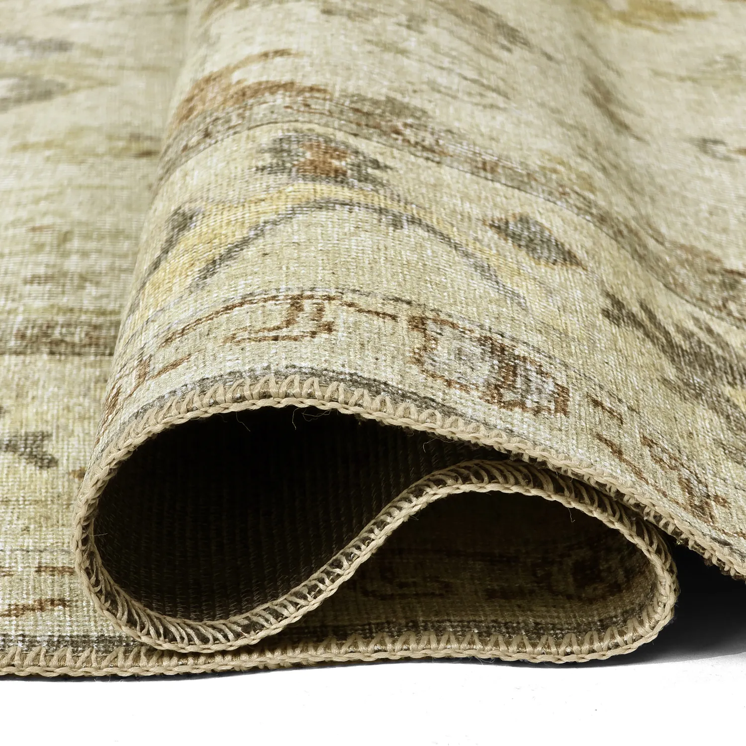 Tapete de tecelagem plana - Linaar (creme)