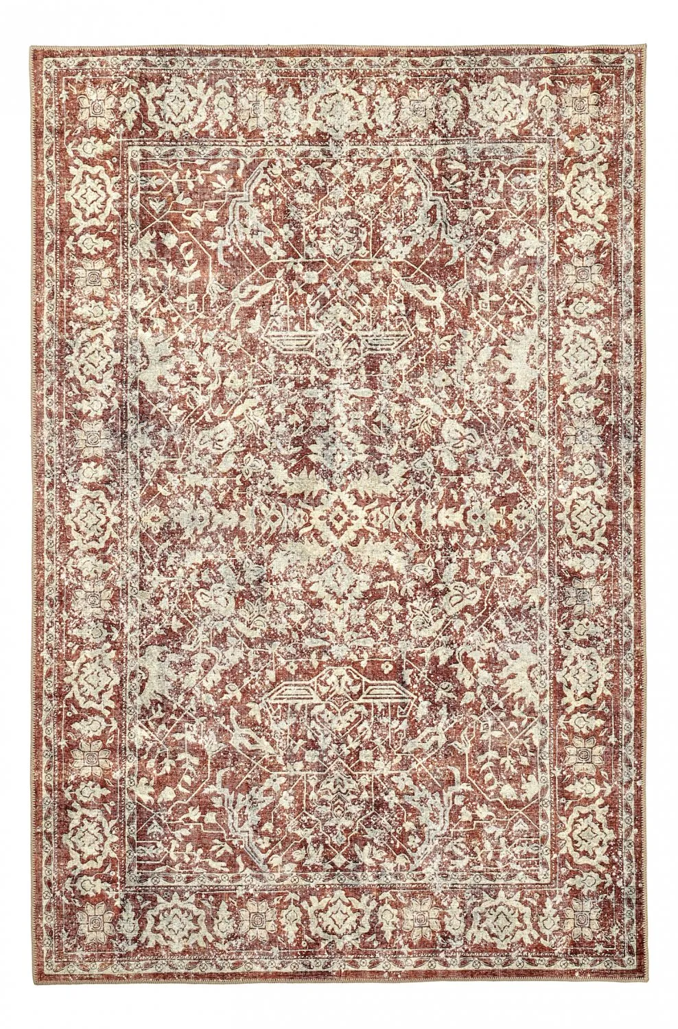 Tapete de tecelagem plana - Meralis (vermelho)