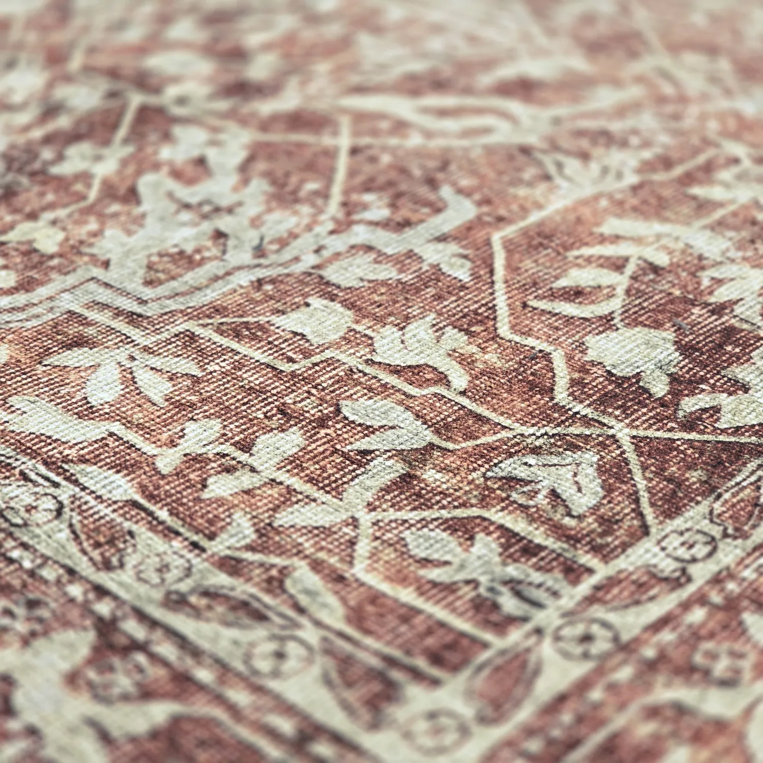 Tapete de tecelagem plana - Meralis (vermelho)