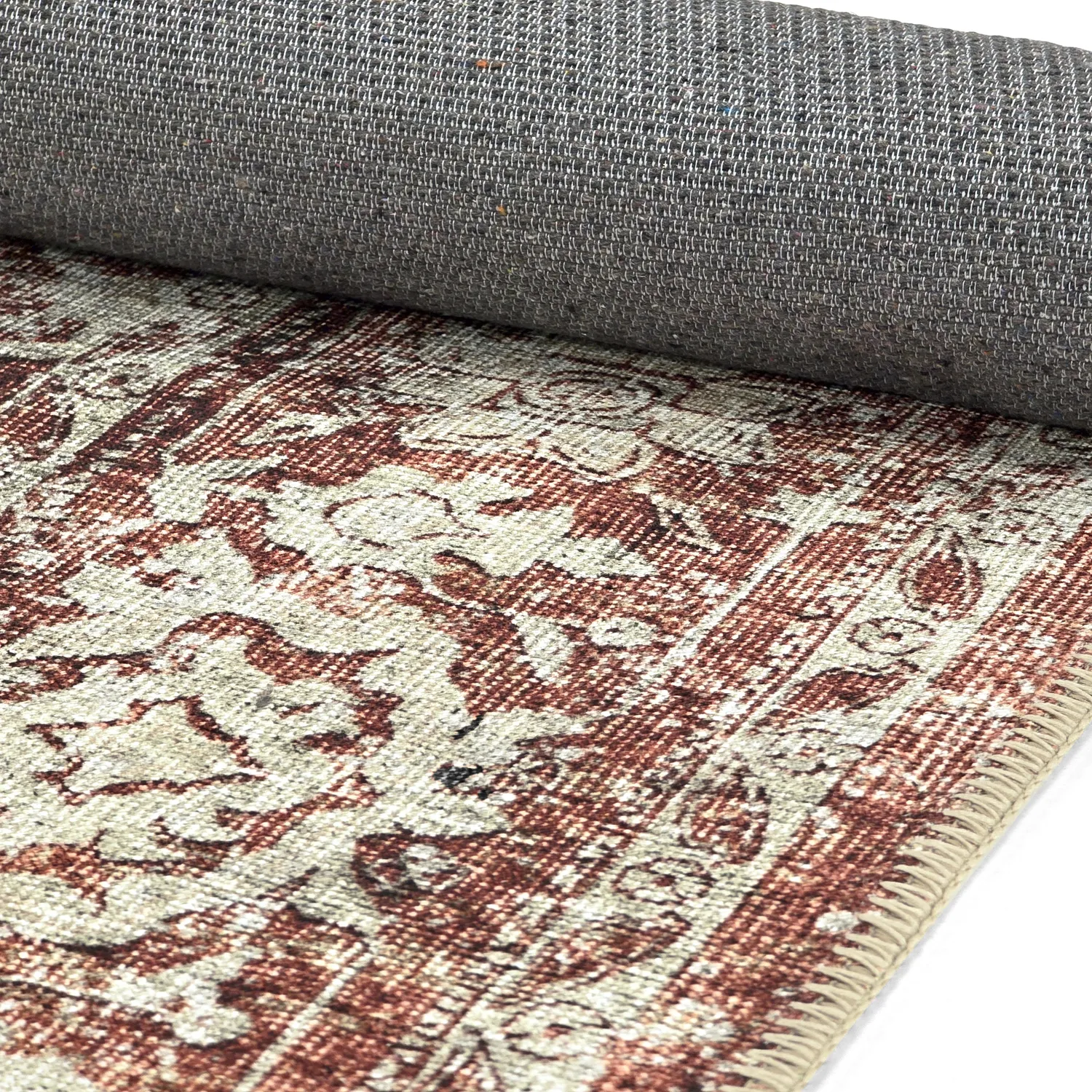 Tapete de tecelagem plana - Meralis (vermelho)