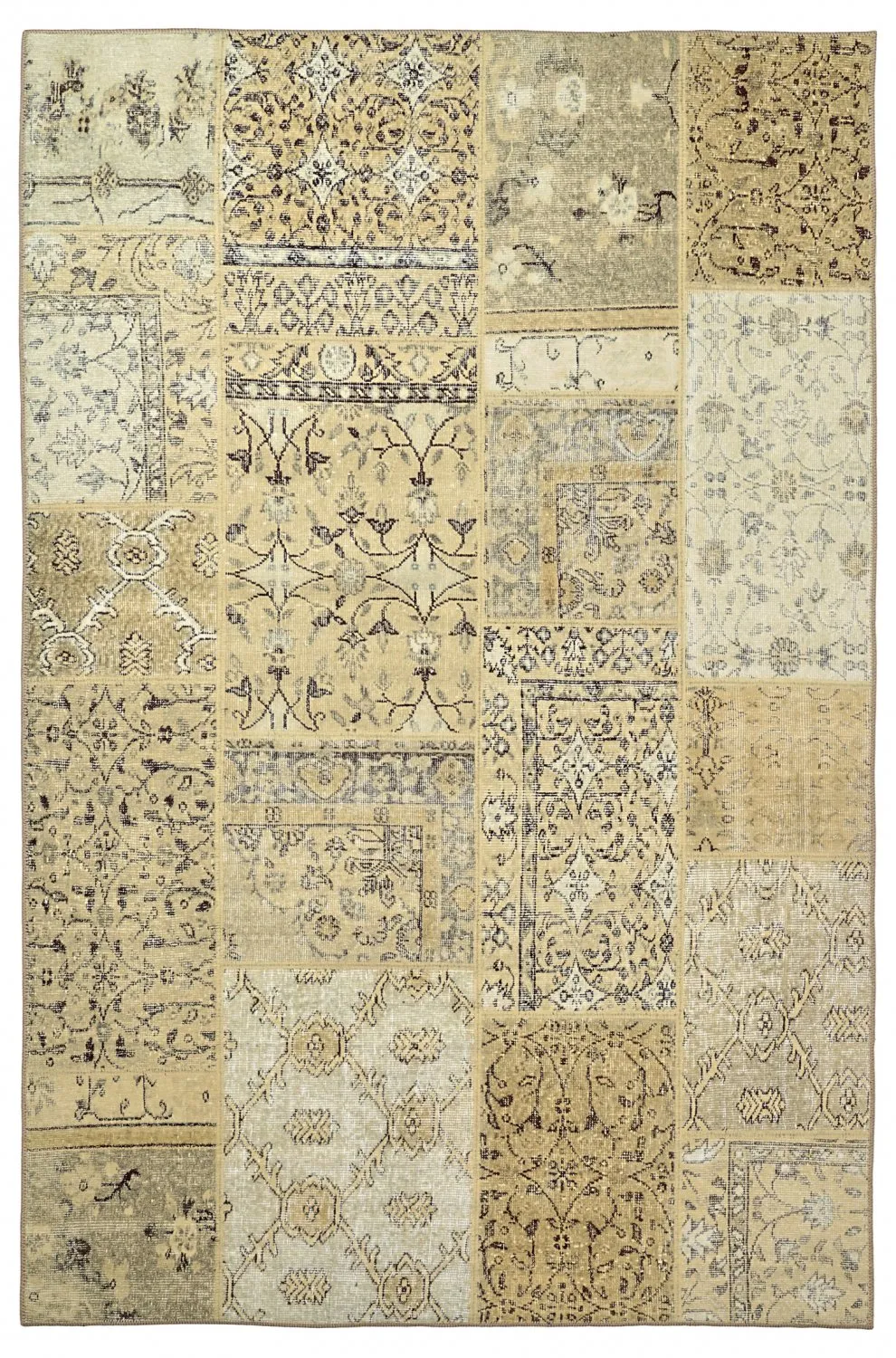 Tapete de tecelagem plana - Myrina (bege)