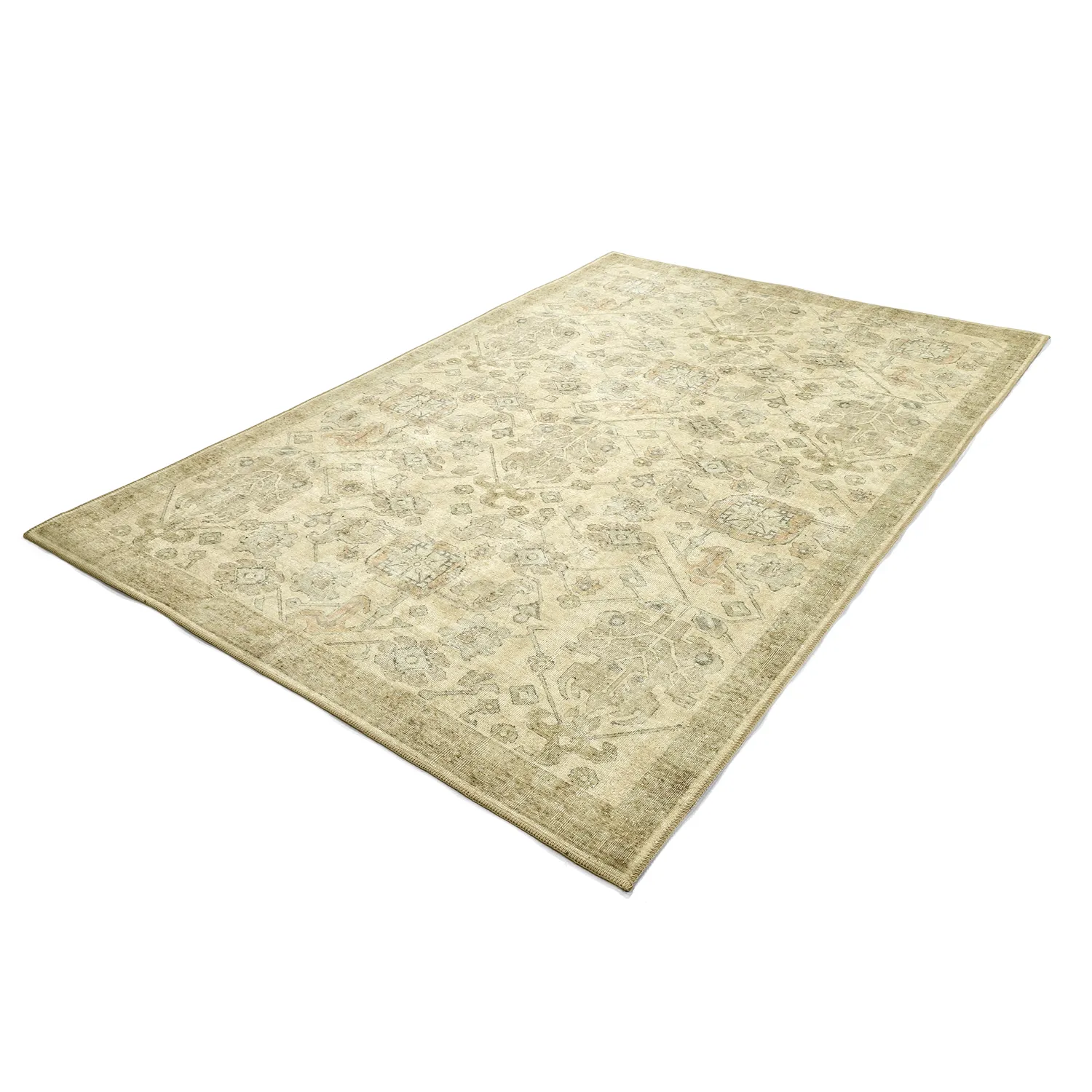 Tapete de tecelagem plana - Noura (bege)