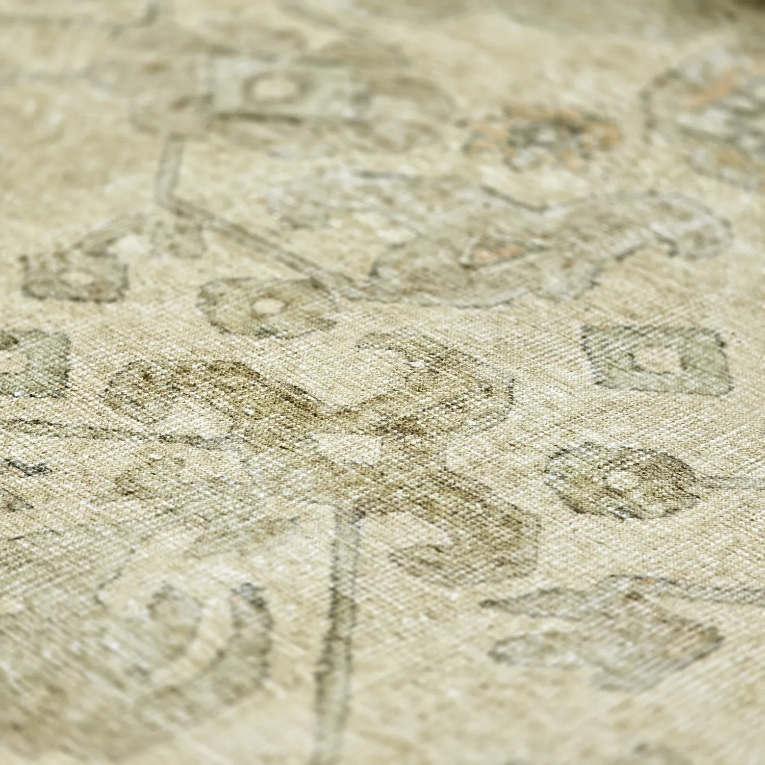 Tapete de tecelagem plana - Noura (bege)