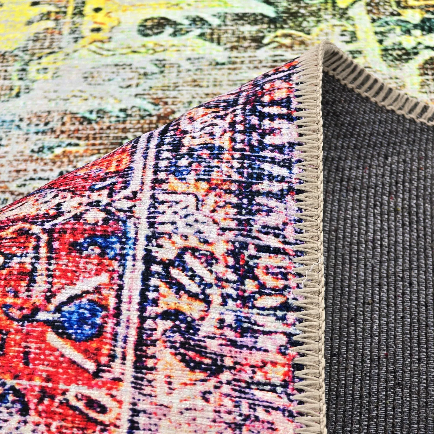 Tapete de tecelagem plana - Oriental Rainbow (multi)