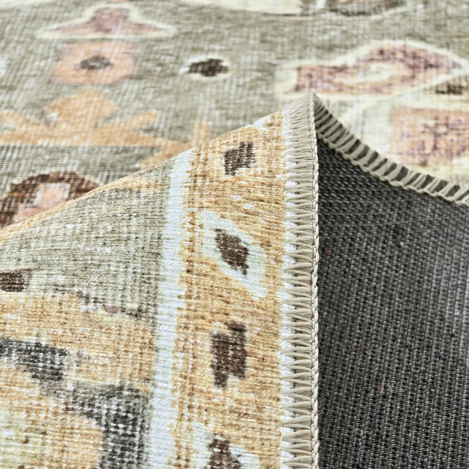 Tapete de tecelagem plana - Yara (bege)