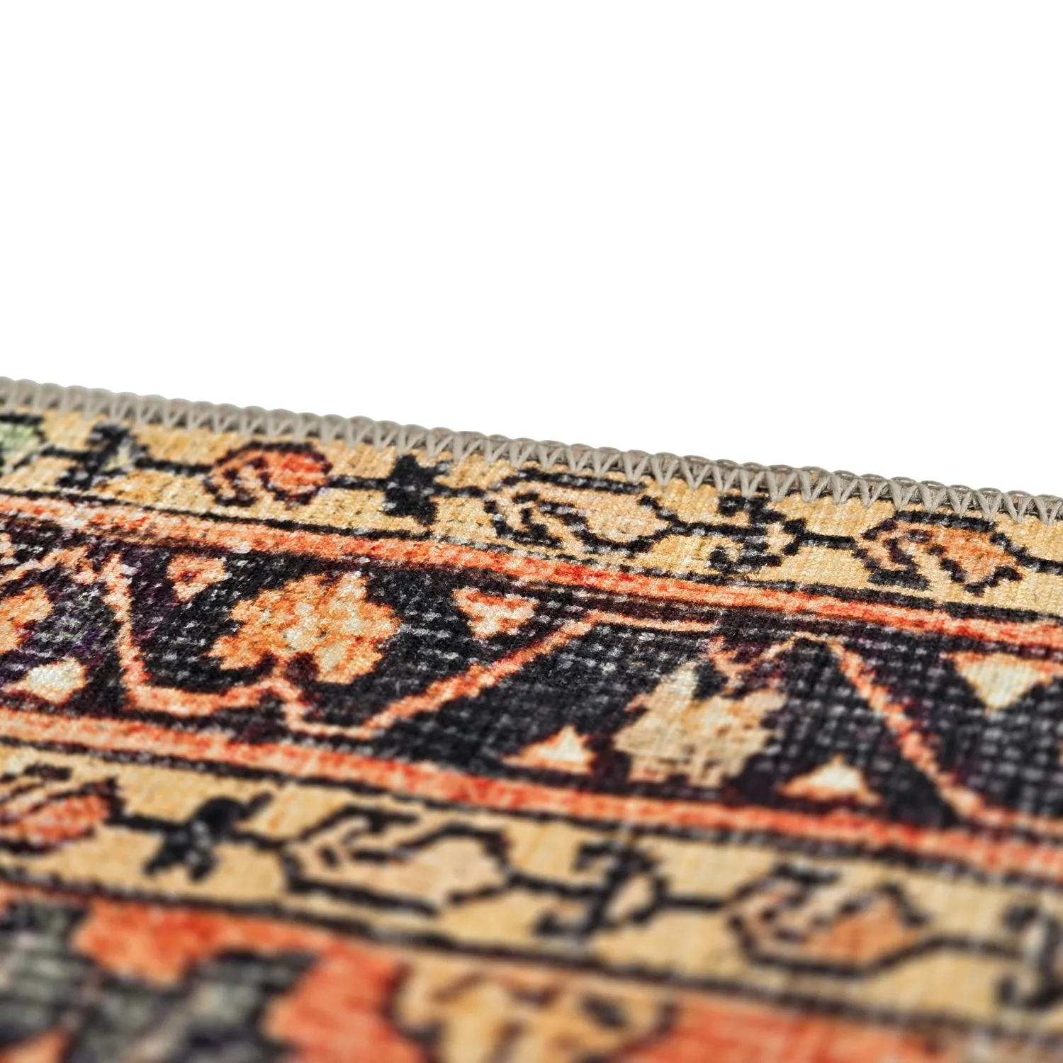 Tapete de tecelagem plana - Yasirah (laranja)