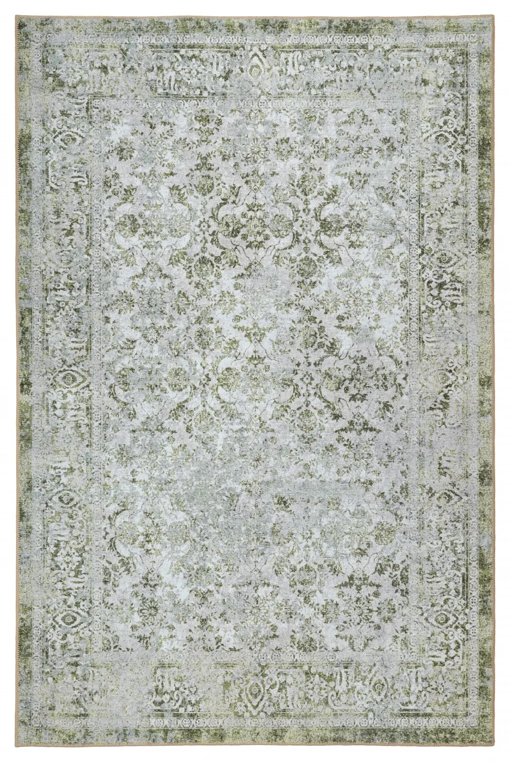 Tapete de tecelagem plana - Denizli (verde)