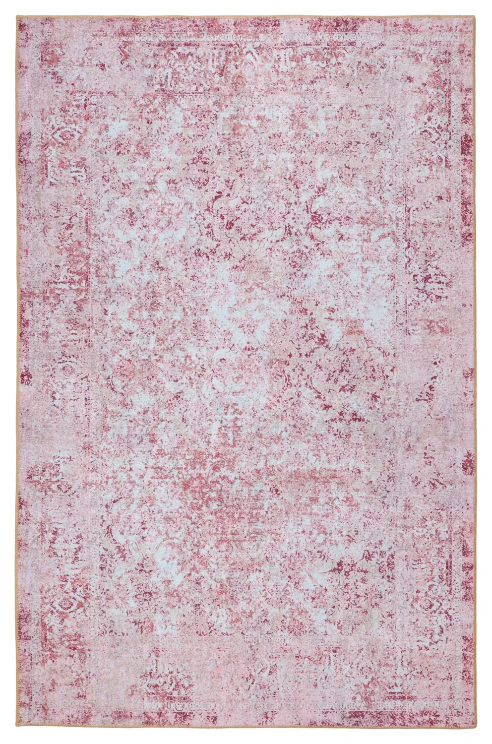 Tapete de tecelagem plana - Denizli (rosa)