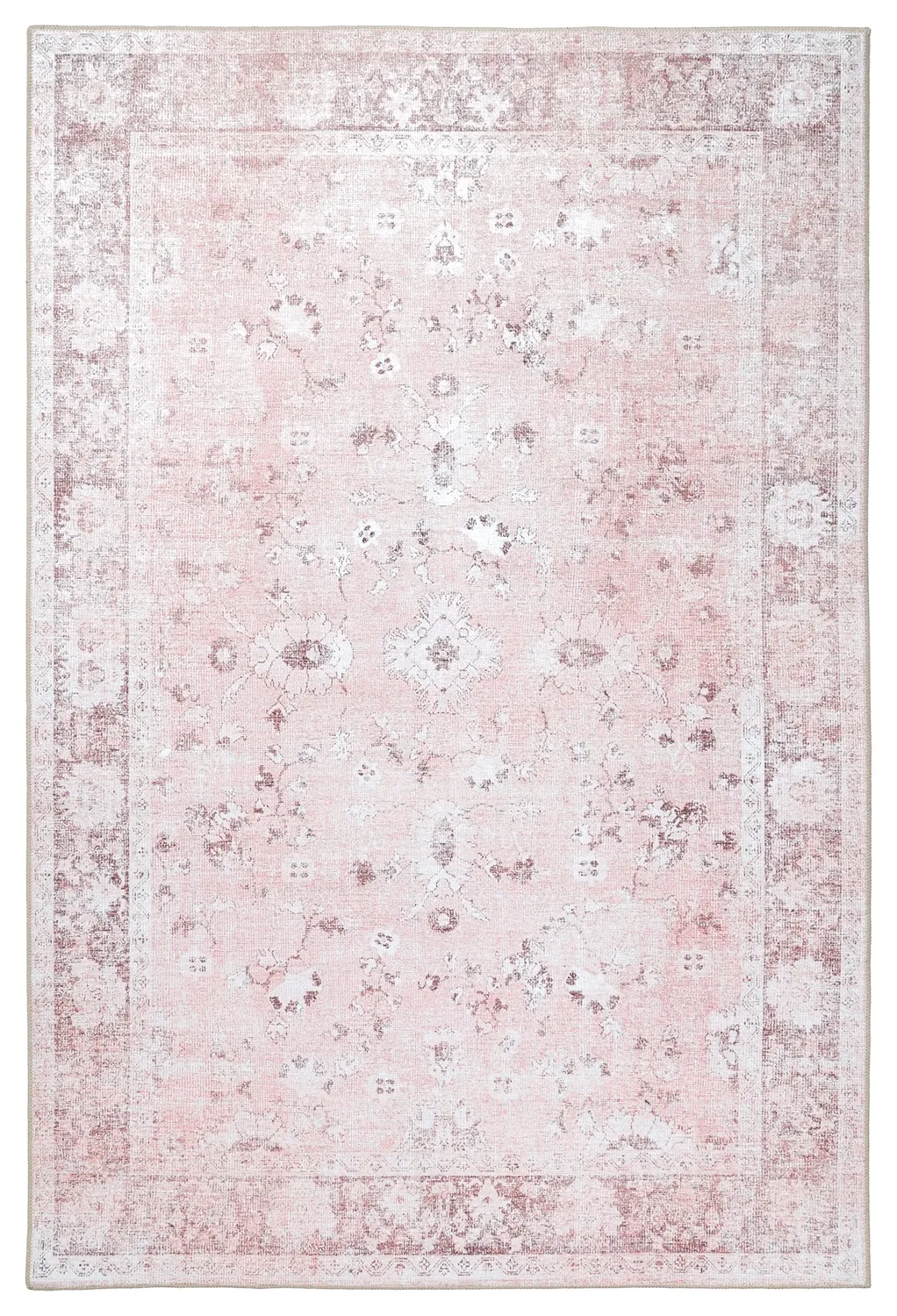 Tapete de tecelagem plana - Gombalia (rosa)