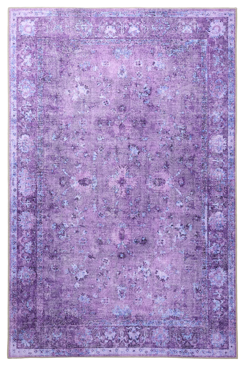 Tapete de tecelagem plana - Gombalia (roxo)