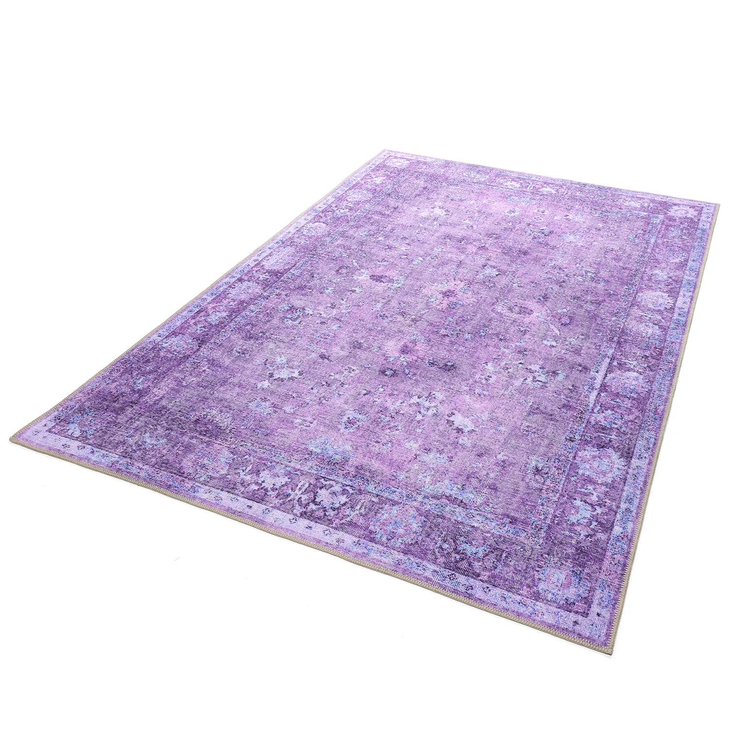 Tapete de tecelagem plana - Gombalia (roxo)