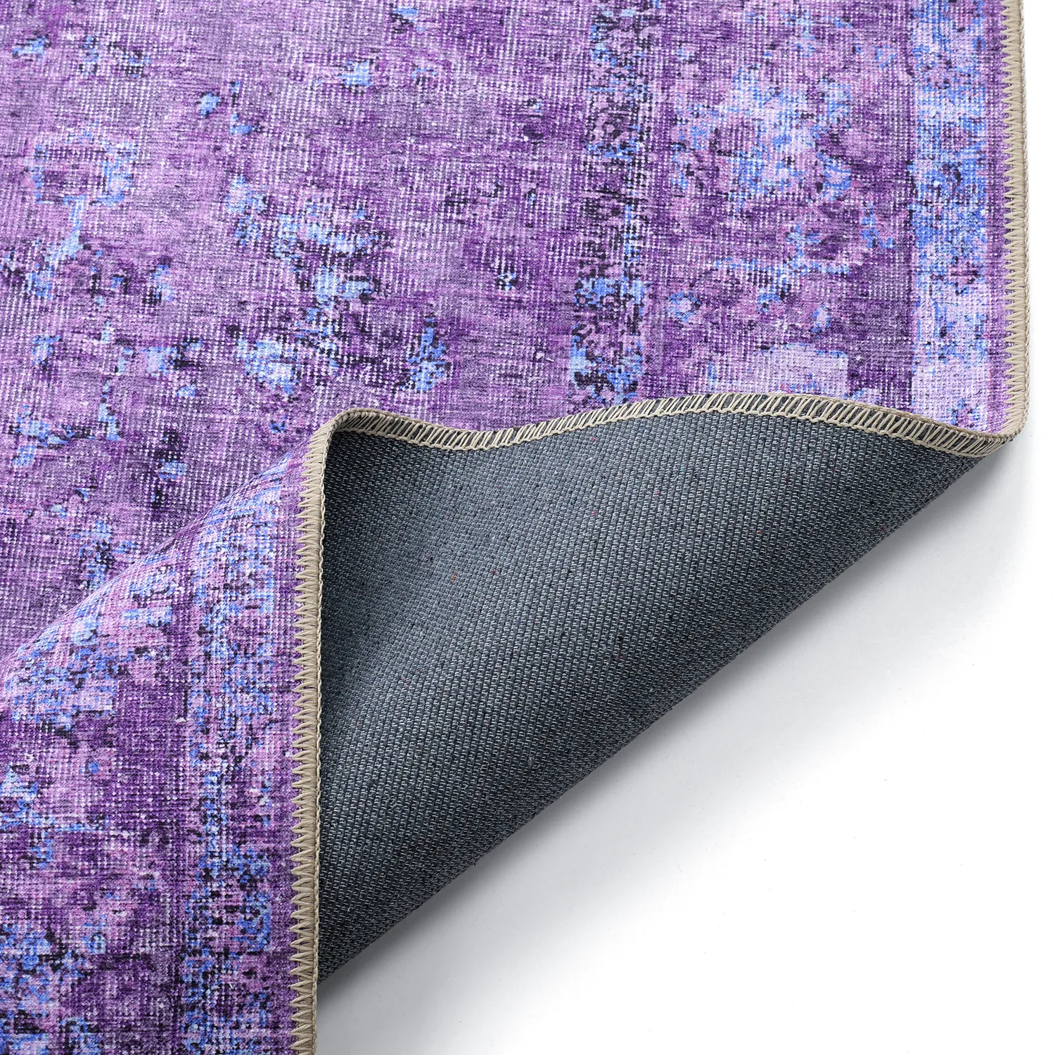 Tapete de tecelagem plana - Gombalia (roxo)
