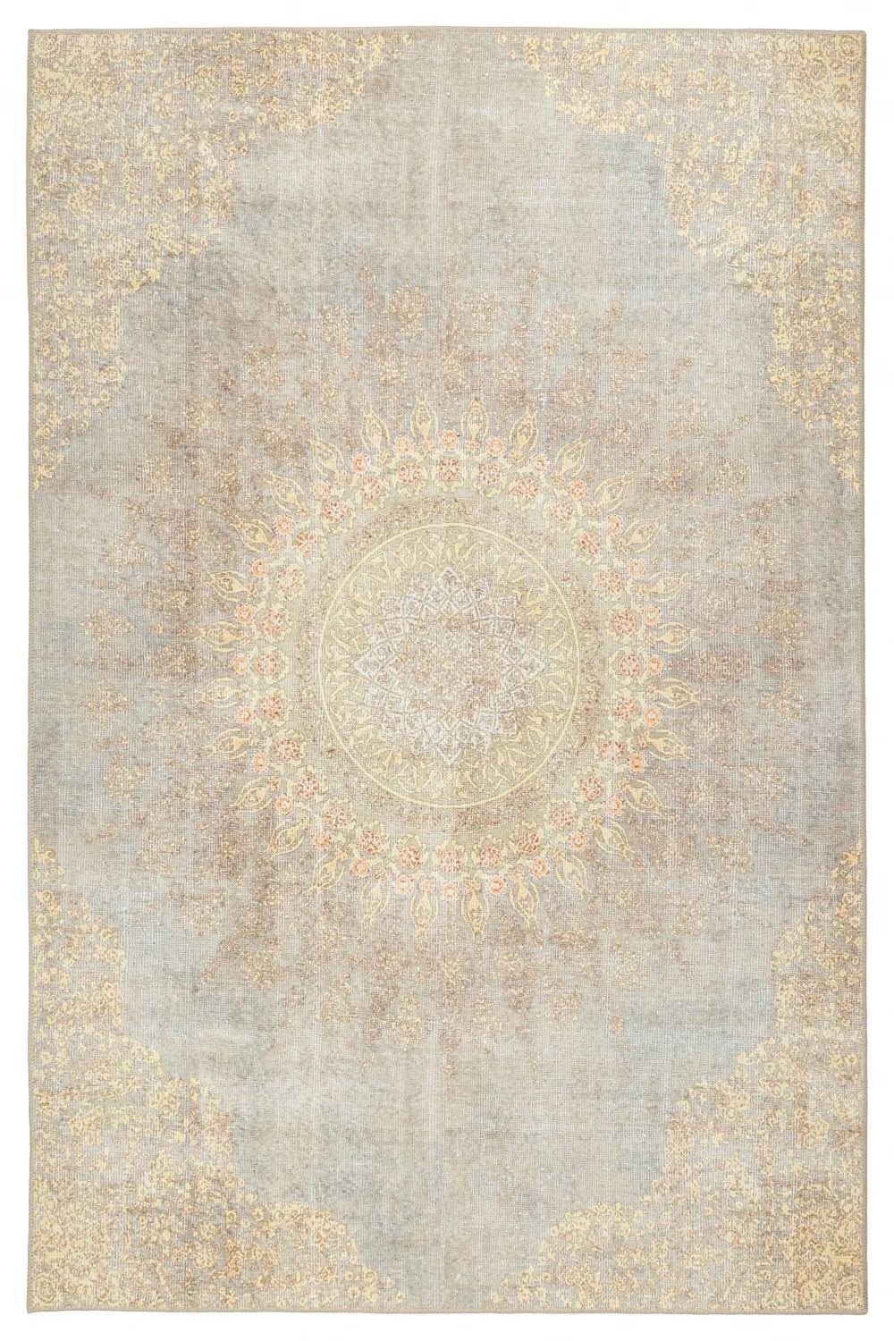 Tapete de tecelagem plana - Sandrigo (ouro)