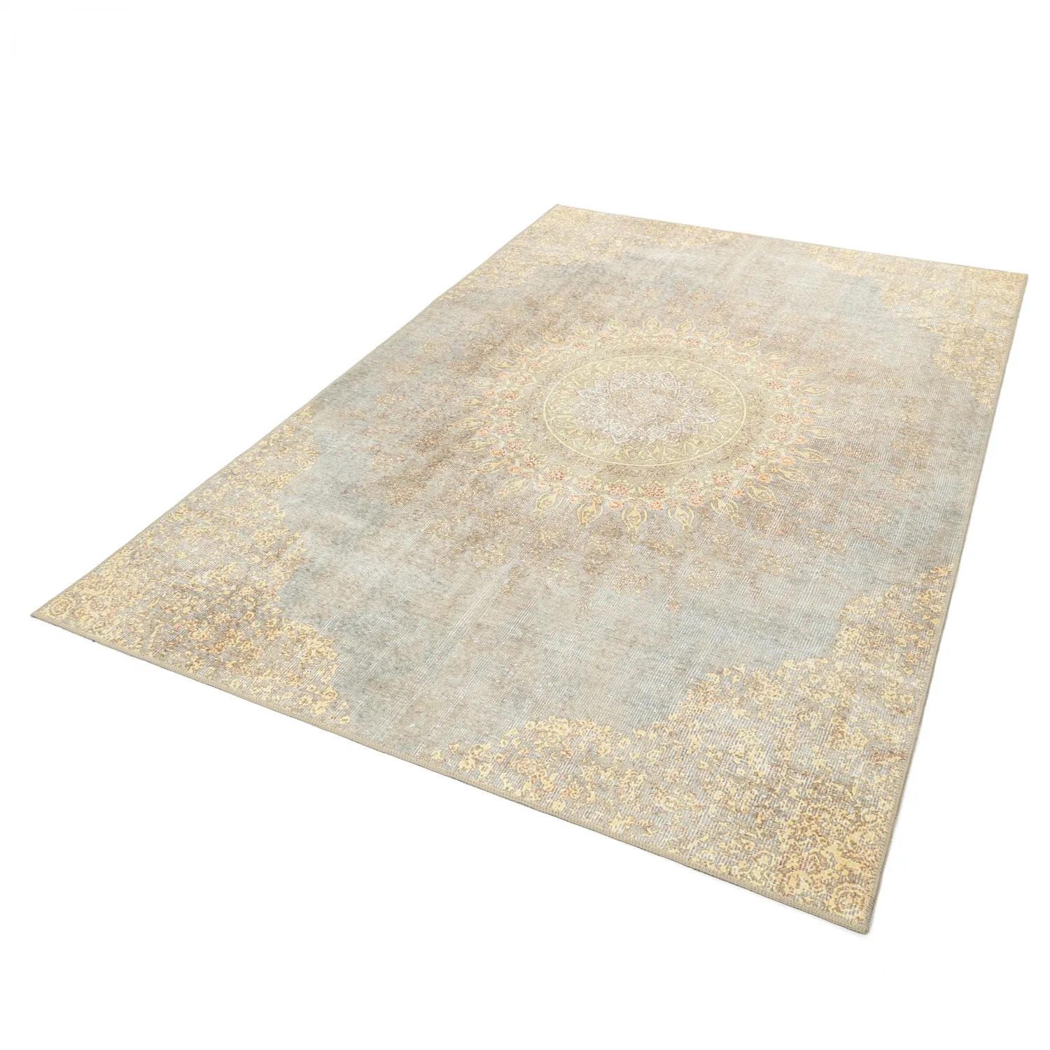 Tapete de tecelagem plana - Sandrigo (ouro)