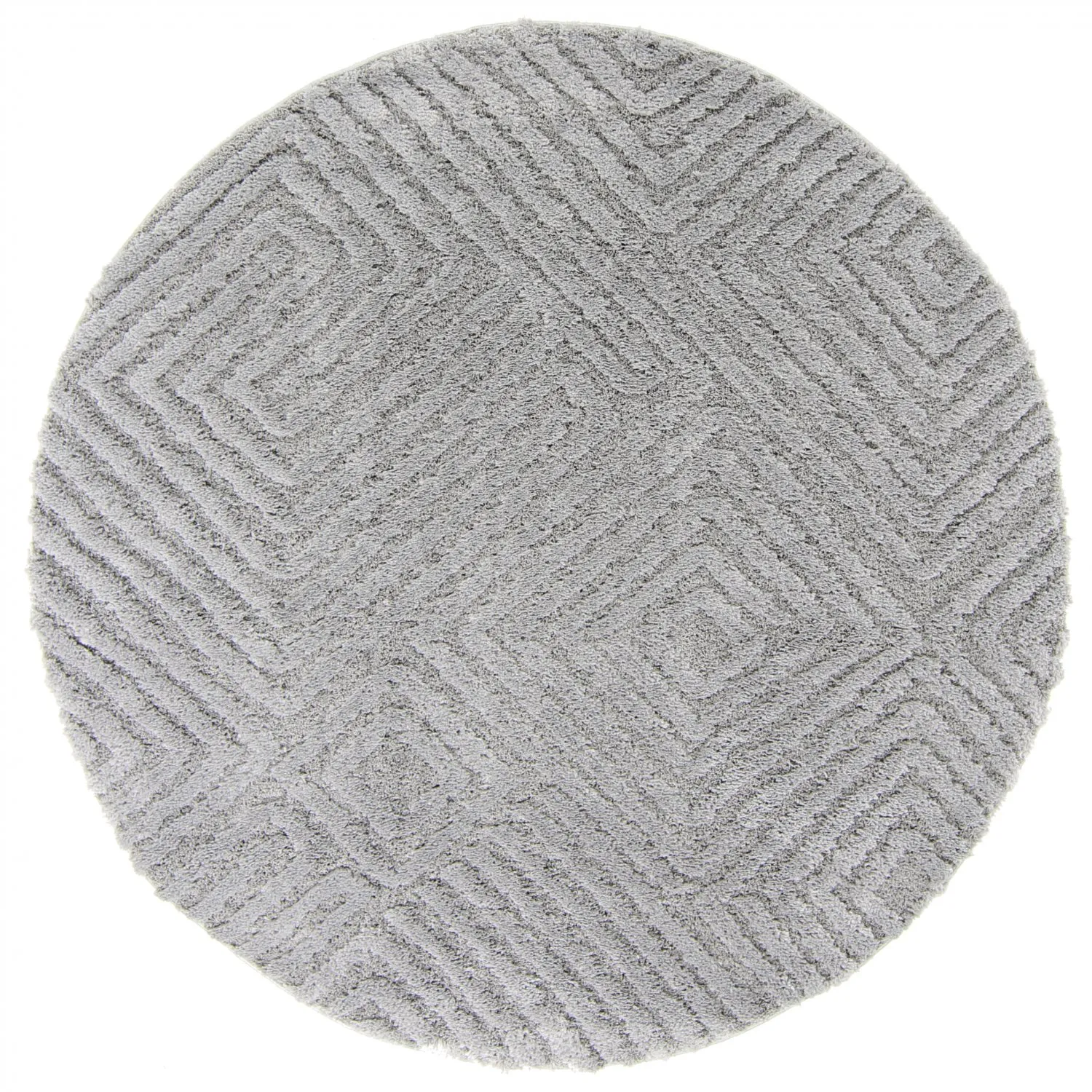 Tapetes redondos - Monti (cinza)