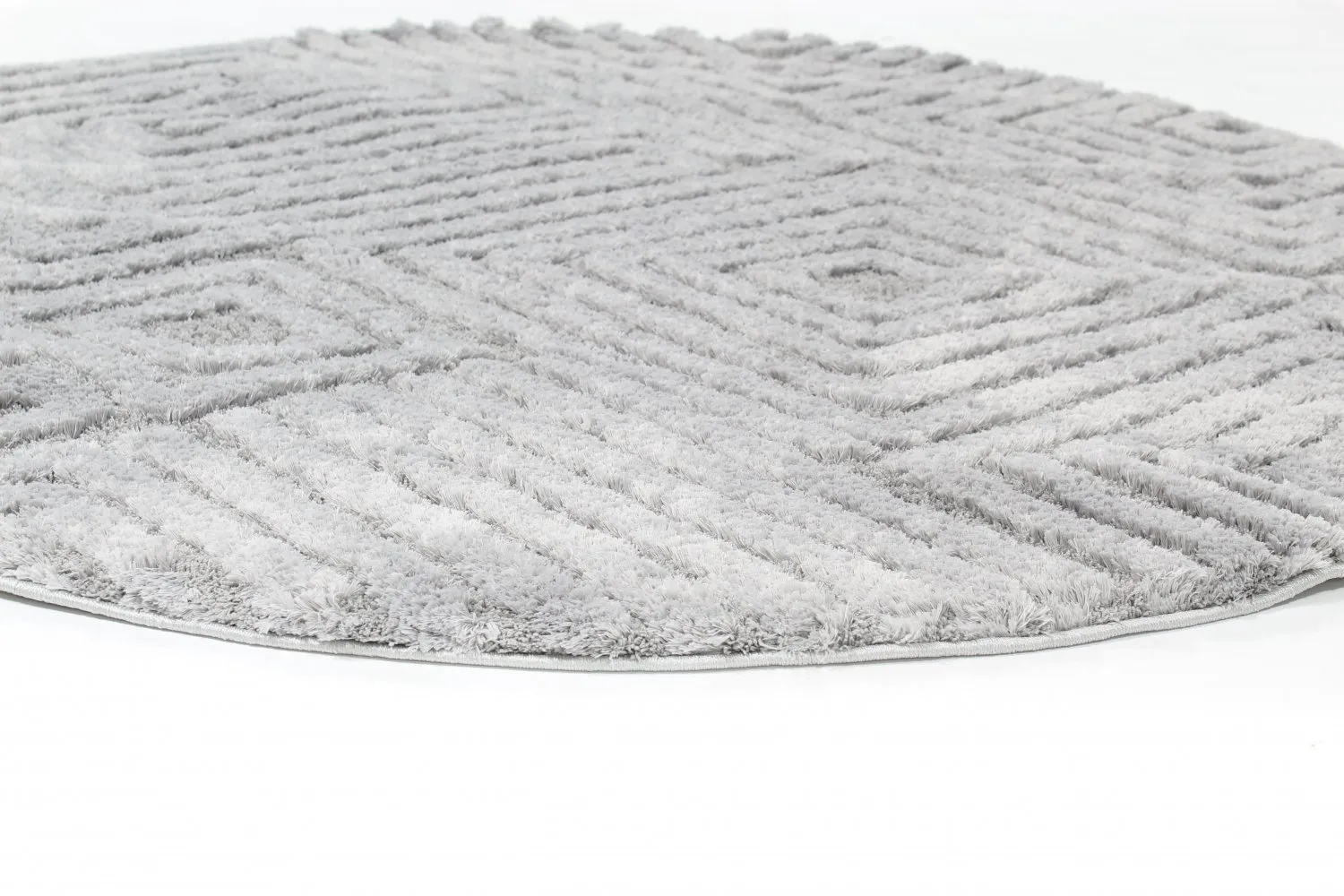 Tapetes redondos - Monti (cinza)
