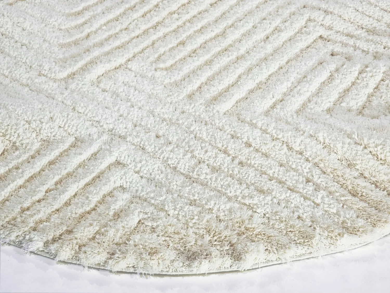 Tapetes redondos - Monti (offwhite)